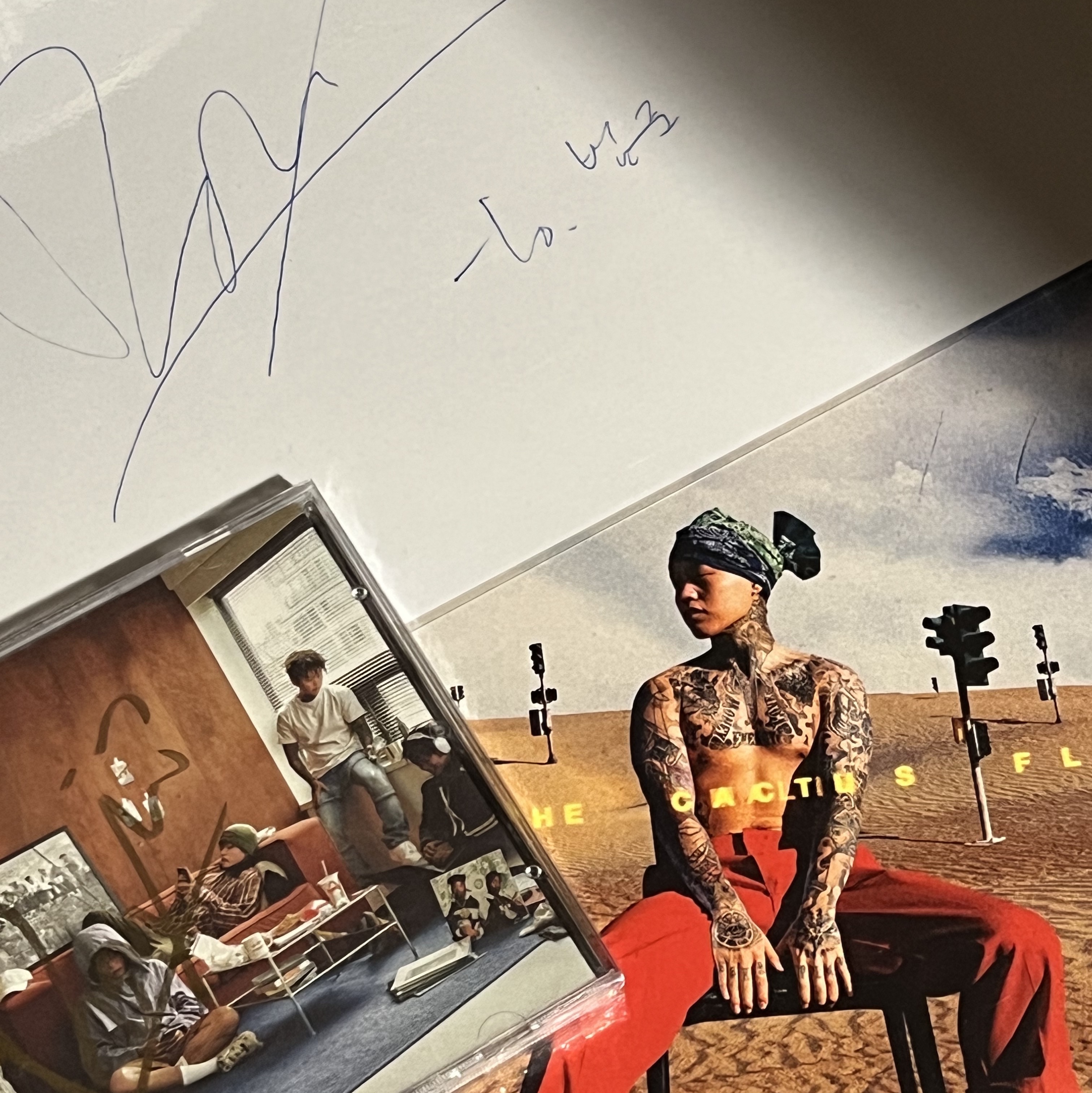 Don Malik Malik the Cactus Flower LP 착용 스타일