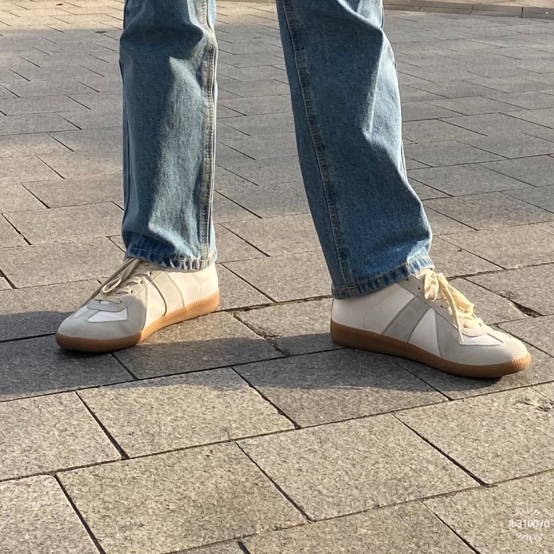Maison Margiela Calfskin Replica Sneakers 착용 스타일 - 2