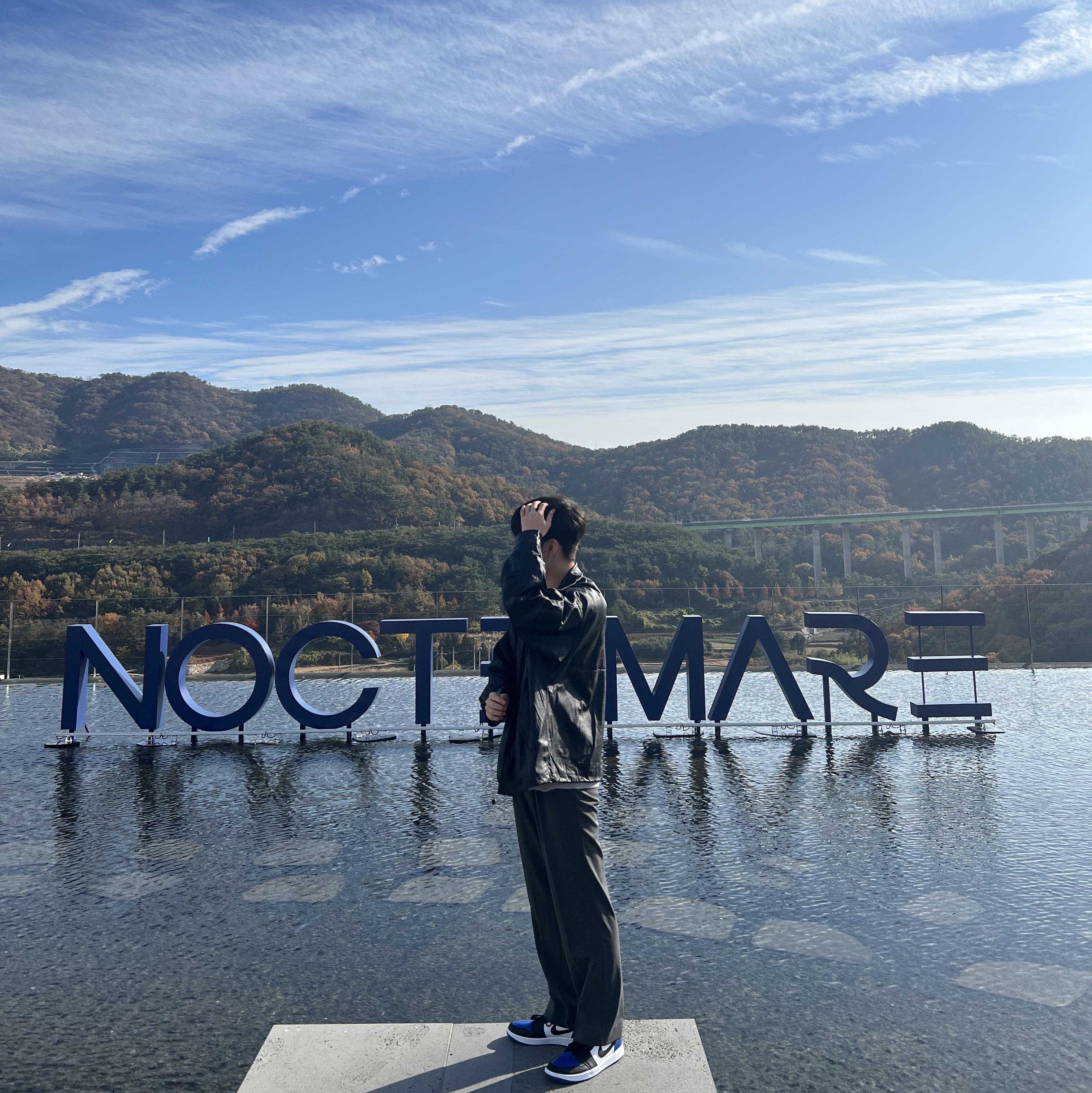Jordan 1 Low Golf Sport Royal 착용 스타일