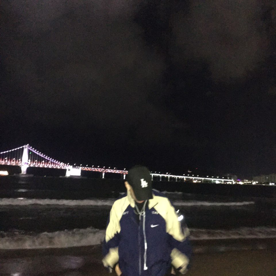 Nike x Cav Empt Track Jacket Navy 착용 스타일 - 2