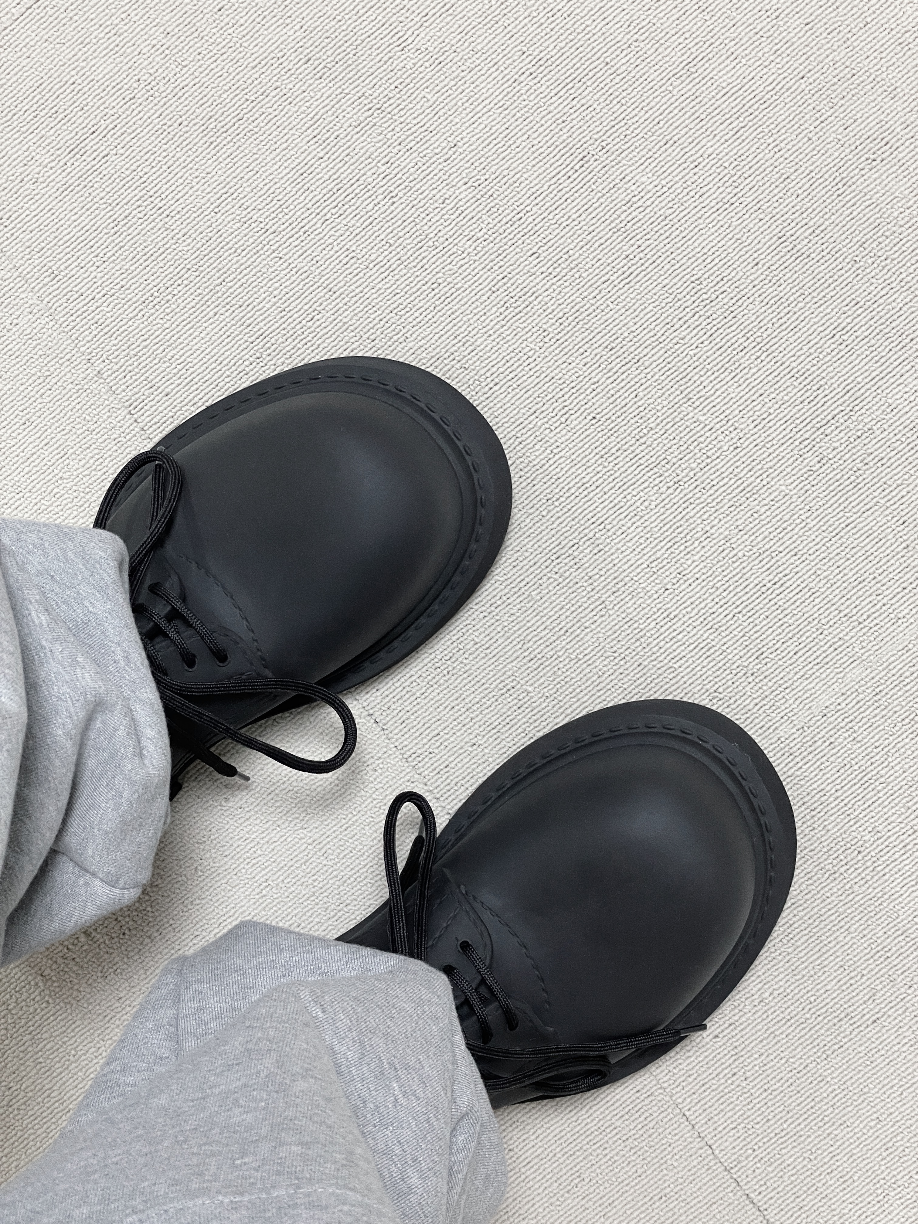Balenciaga Steroid Derby Black 착용 스타일 - 4