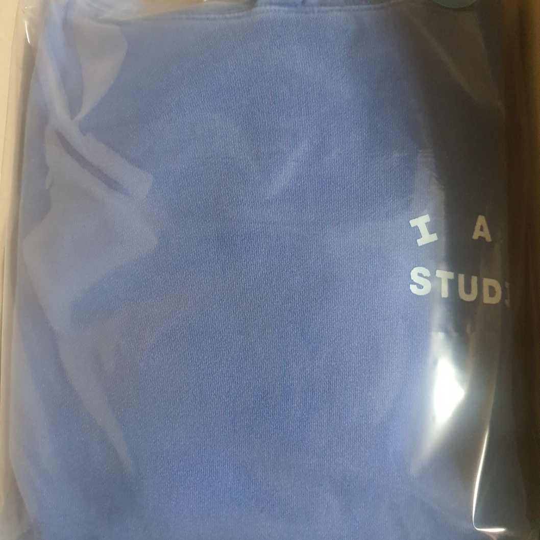 IAB Studio Pigment Hoodie Royal Blue - 22FW 착용 스타일
