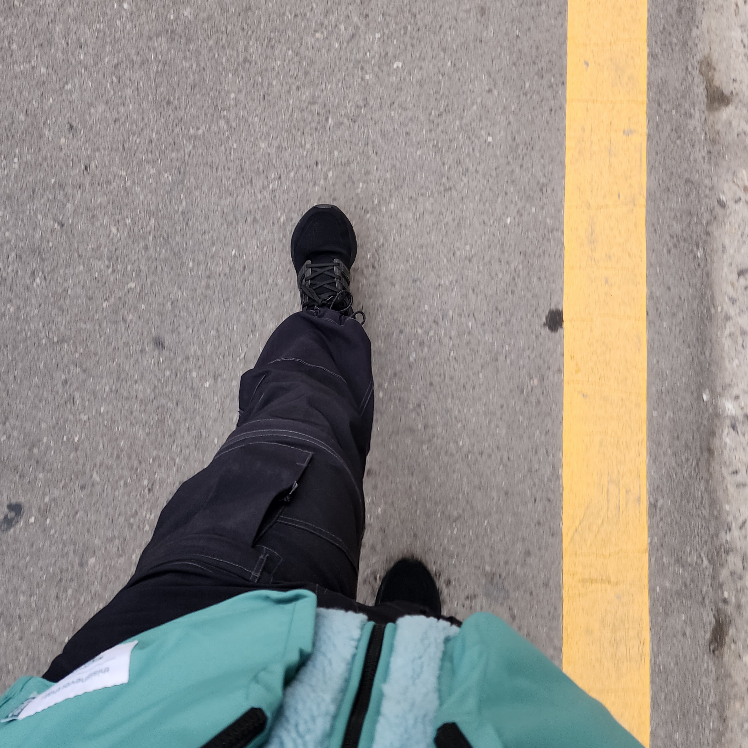 Nike ACG Smith Summit Cargo Pants Black Summit White - Asia 착용 스타일