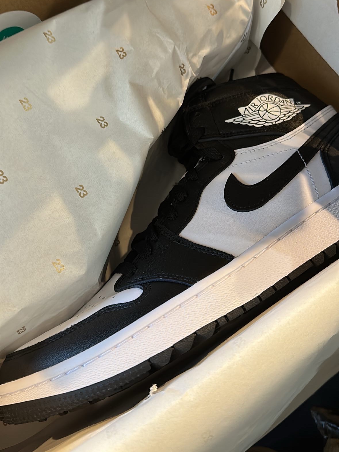Jordan 1 High Golf White Black 착용 스타일