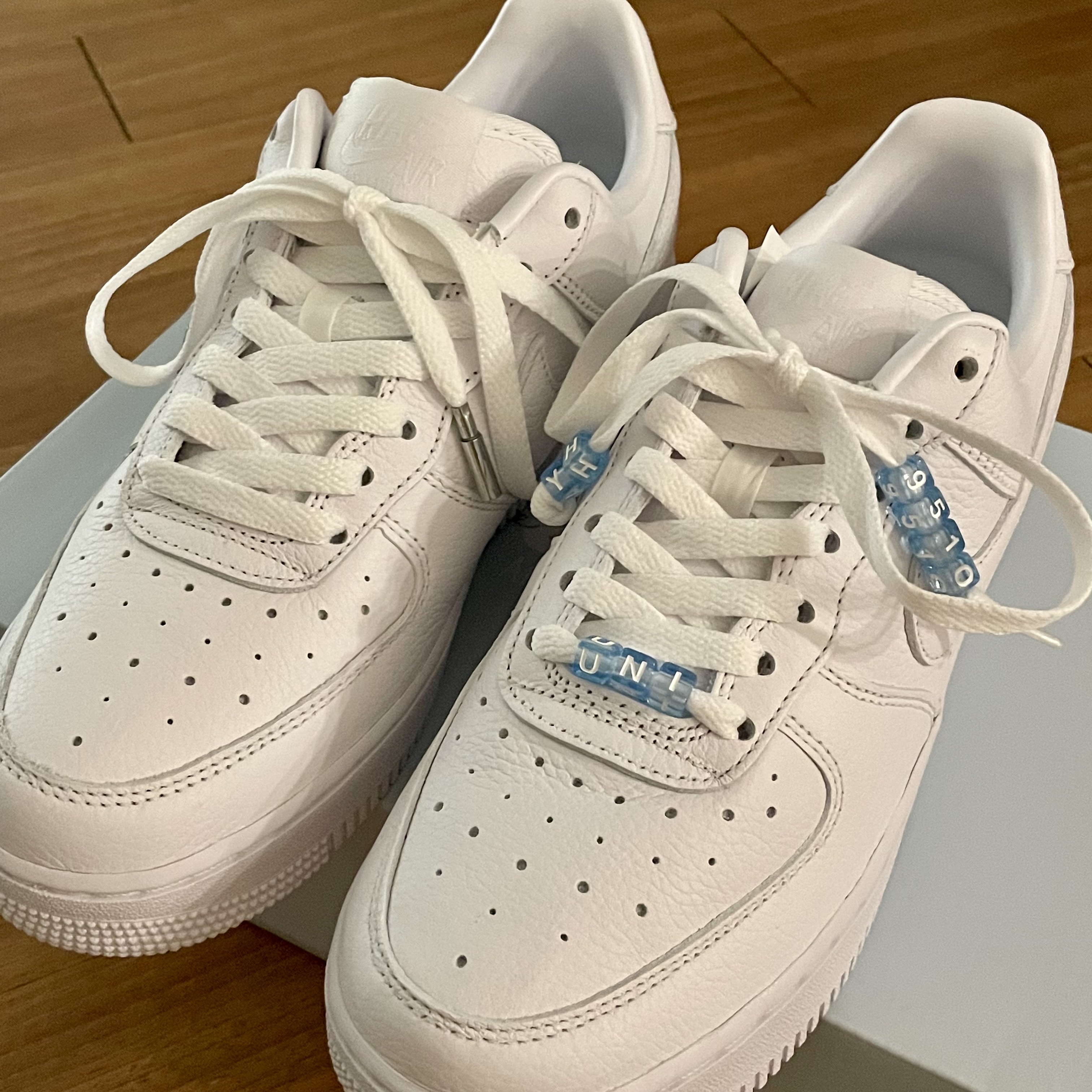 Nike x Drake Nocta Air Force 1 Low SP Certified Lover Boy White 착용 스타일 - 2