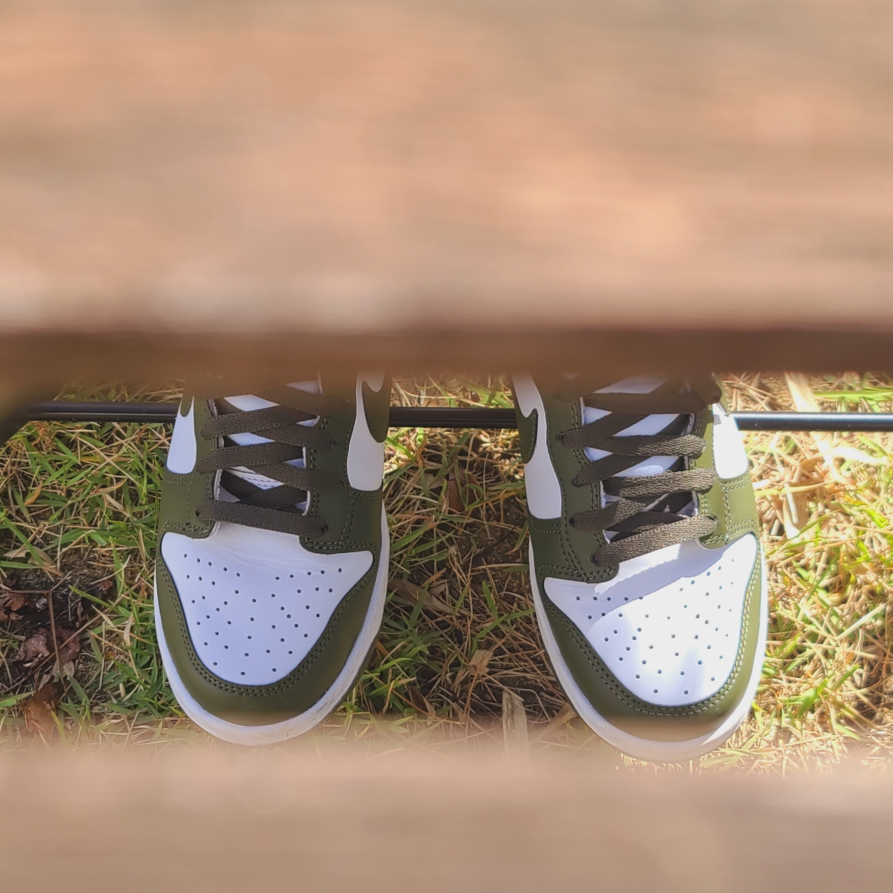 (GS) Nike Dunk High Cargo Khaki 착용 스타일