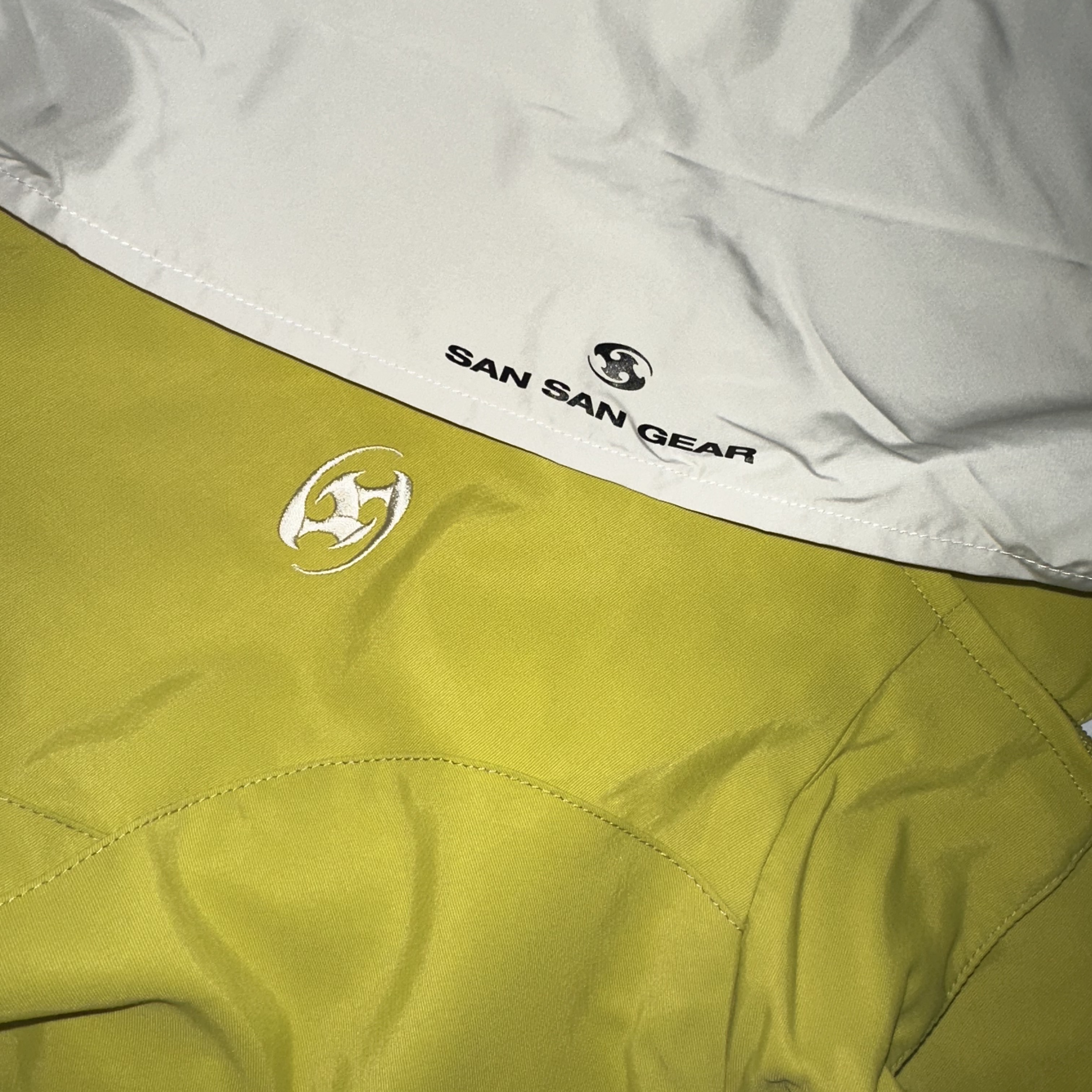 Sansan Gear Docking Jacket Lime - 22FW 착용 스타일 - 2