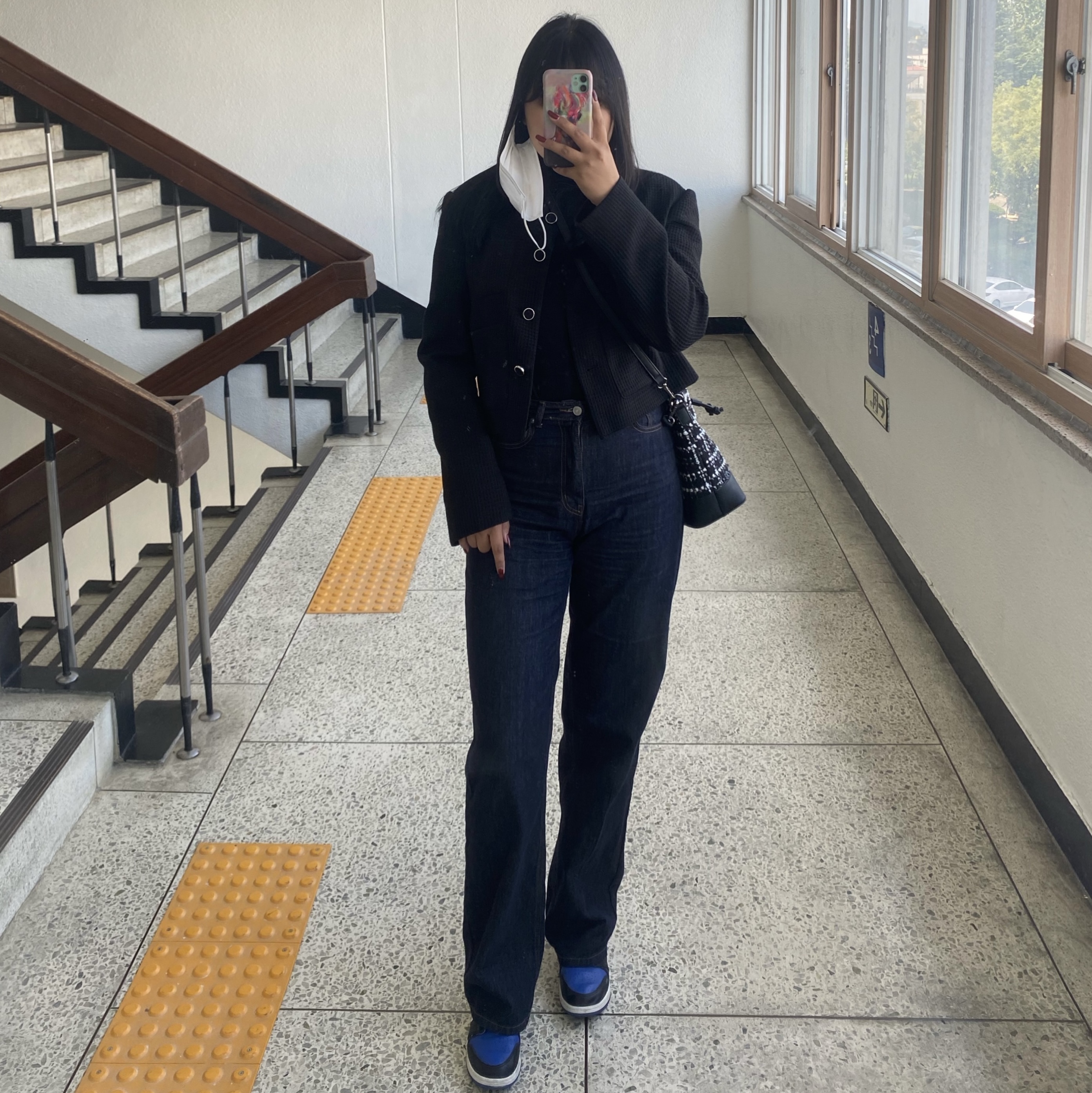 (GS) Jordan 1 Retro High OG Royal Toe 착용 스타일