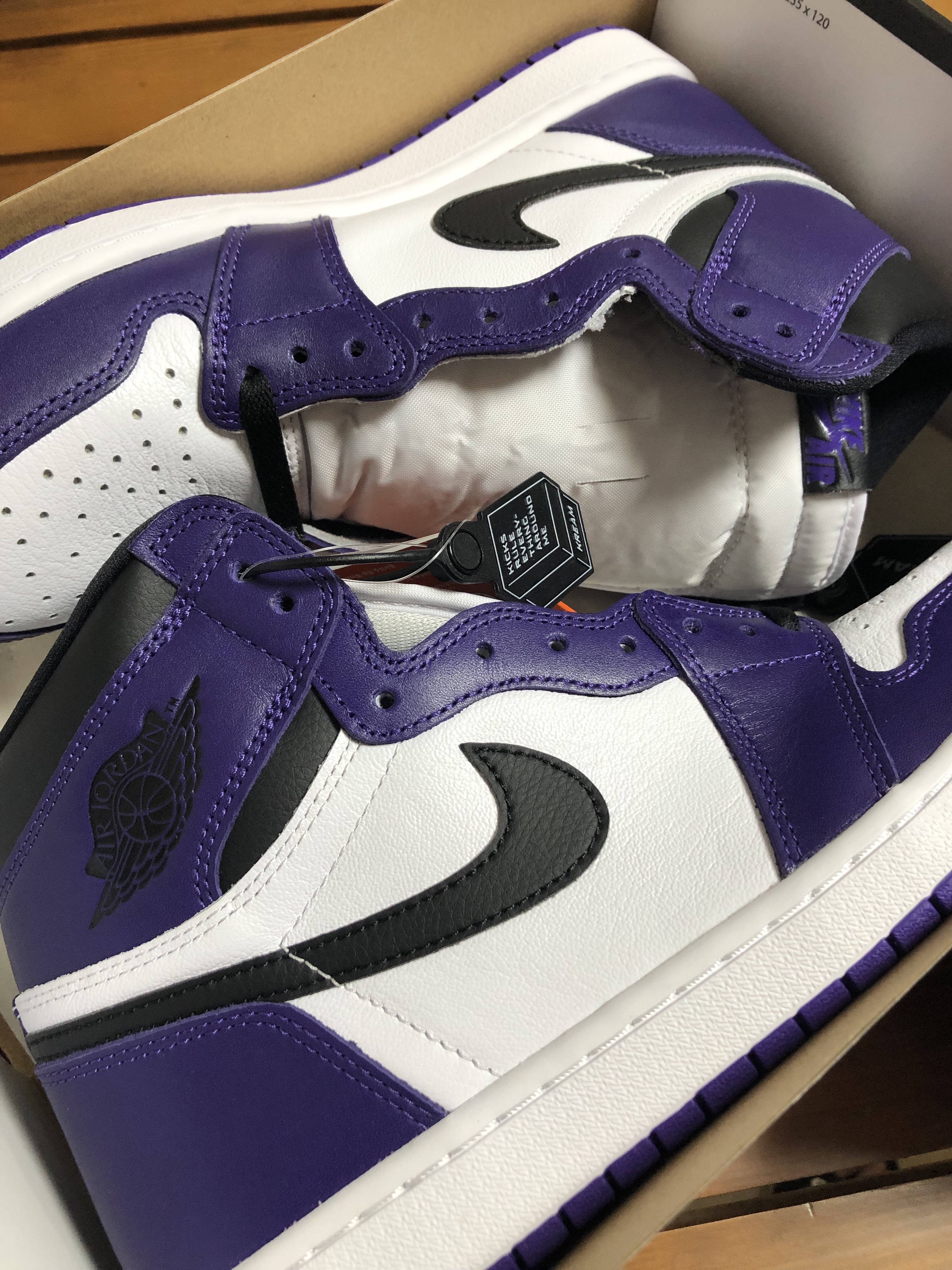 Jordan 1 Retro High OG Court Purple 2020 착용 스타일