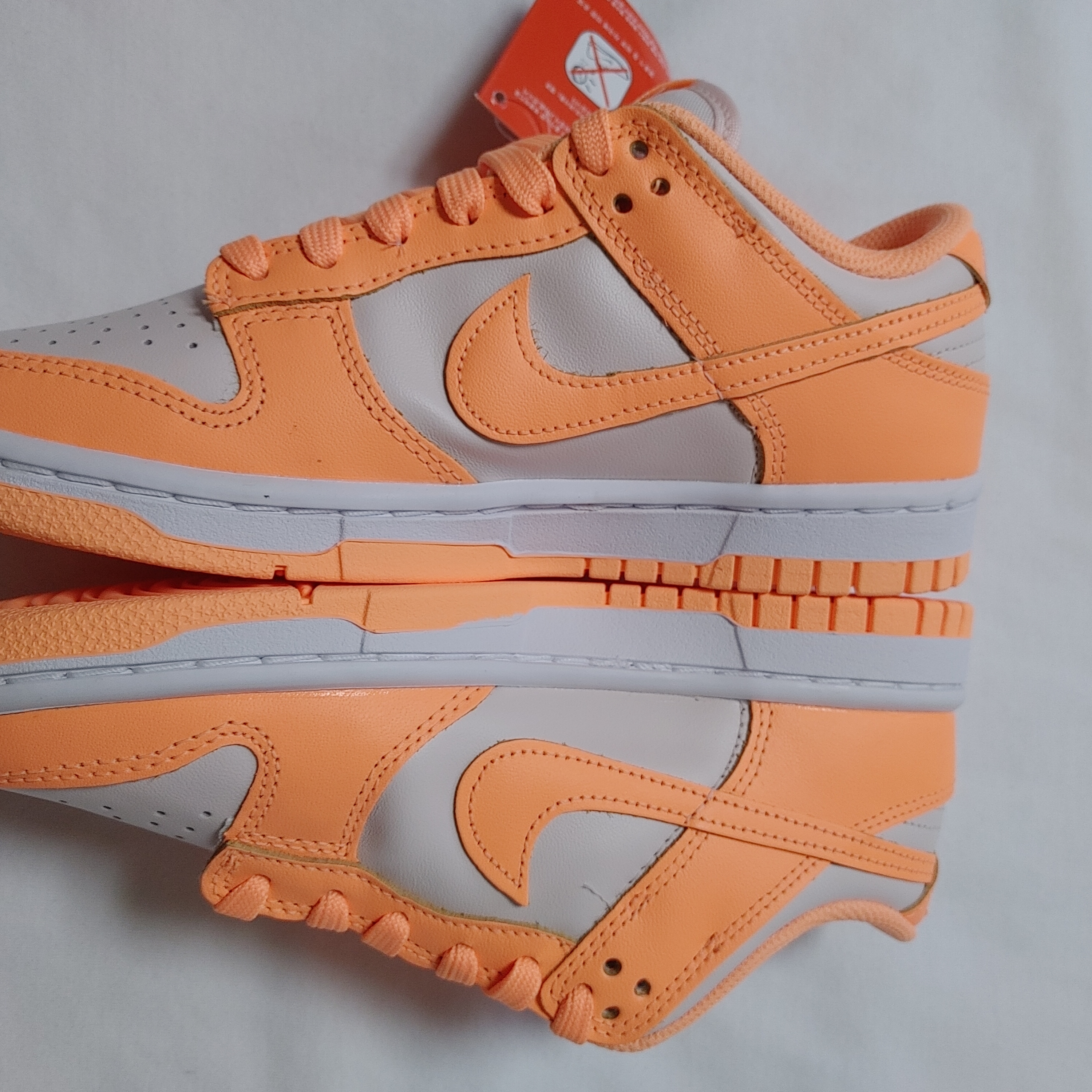 (W) Nike Dunk Low Peach Cream 착용 스타일