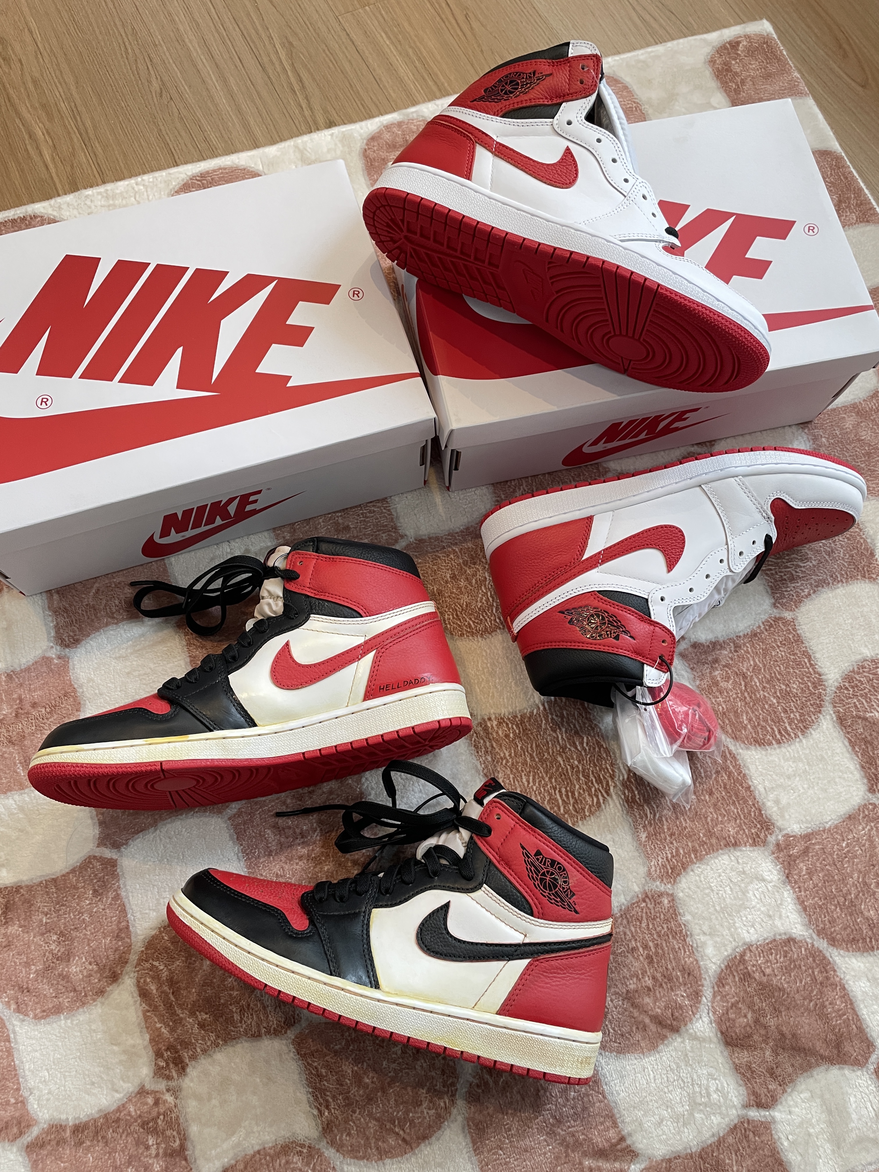 Jordan 1 Retro High OG Heritage 착용 스타일 - 3
