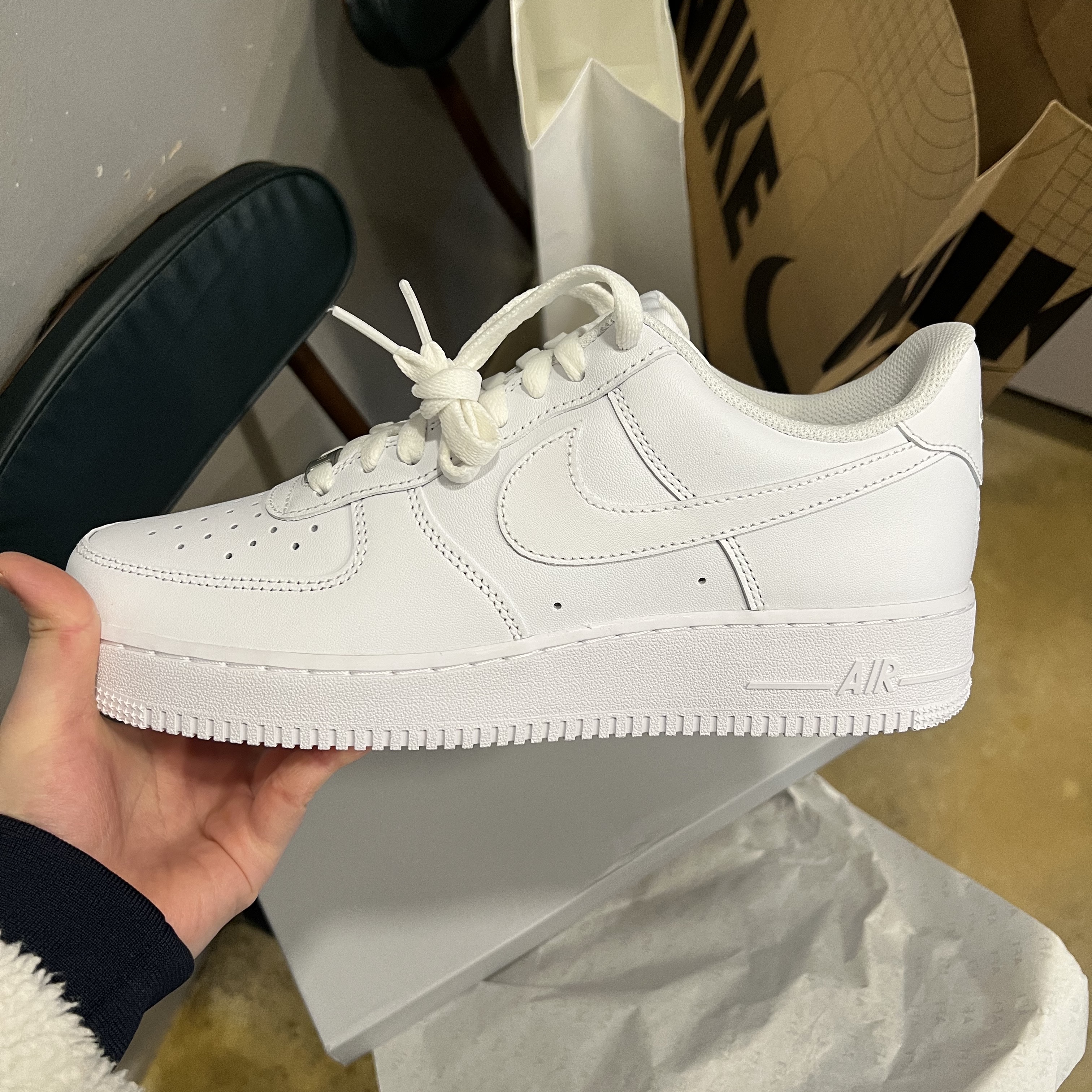 Nike Air Force 1 '07 Low White 착용 스타일