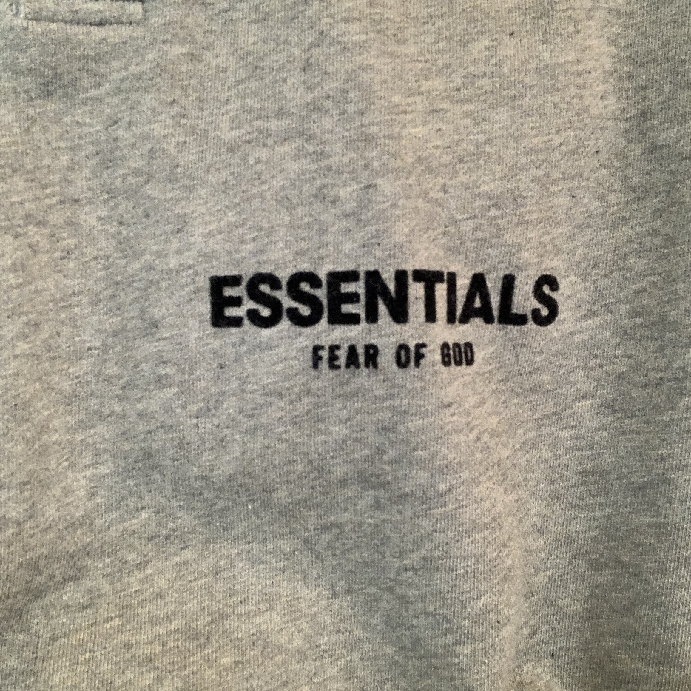 Essentials The Core Collection Long Sleeve Polo Dark Oatmeal, Essentials 1977 Long Sleeve T-Shirt Iron - 22SS 착용 스타일 - 2