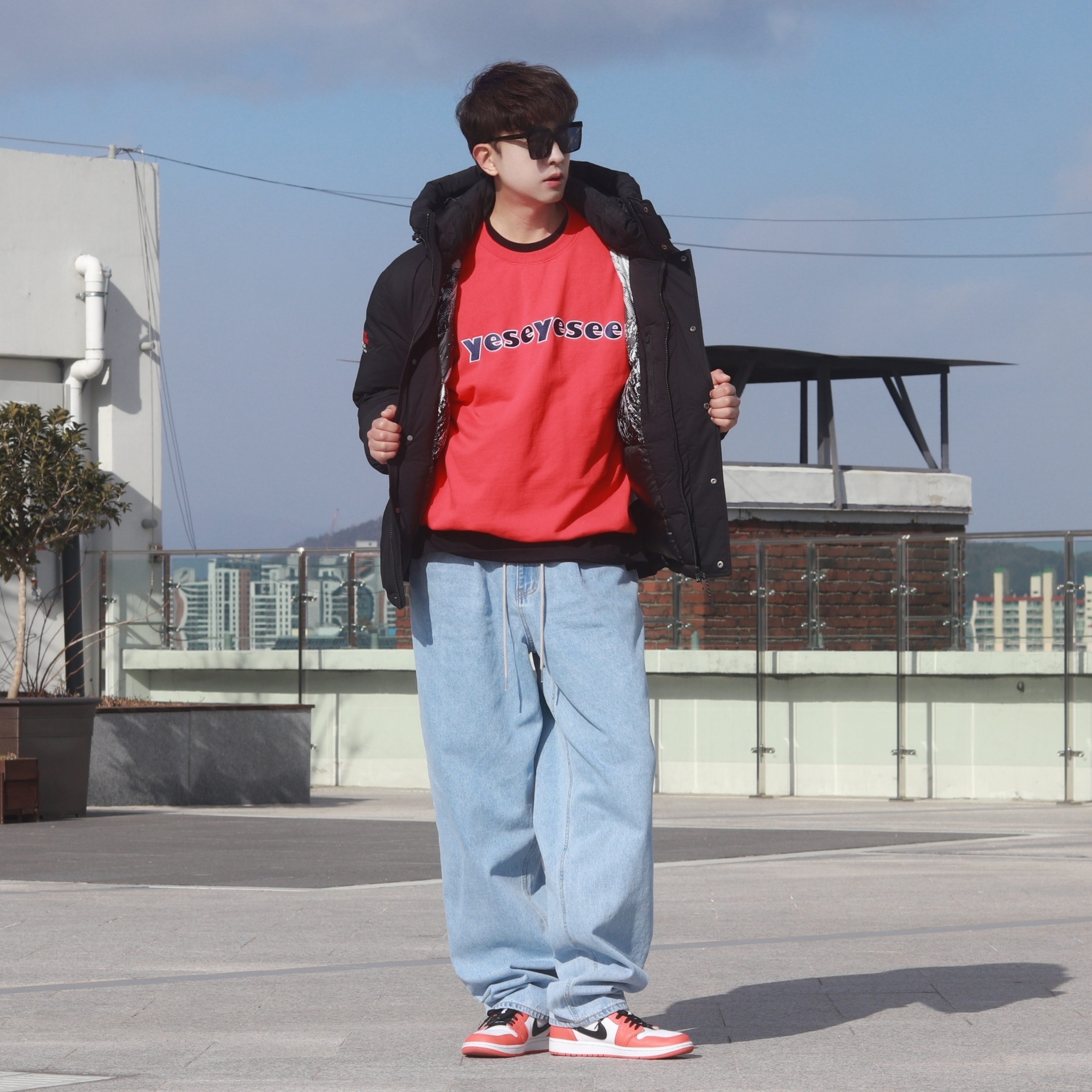 Jordan 1 Low OG Starfish, (W) Jordan 1 Low OG Starfish 착용 스타일 - 1