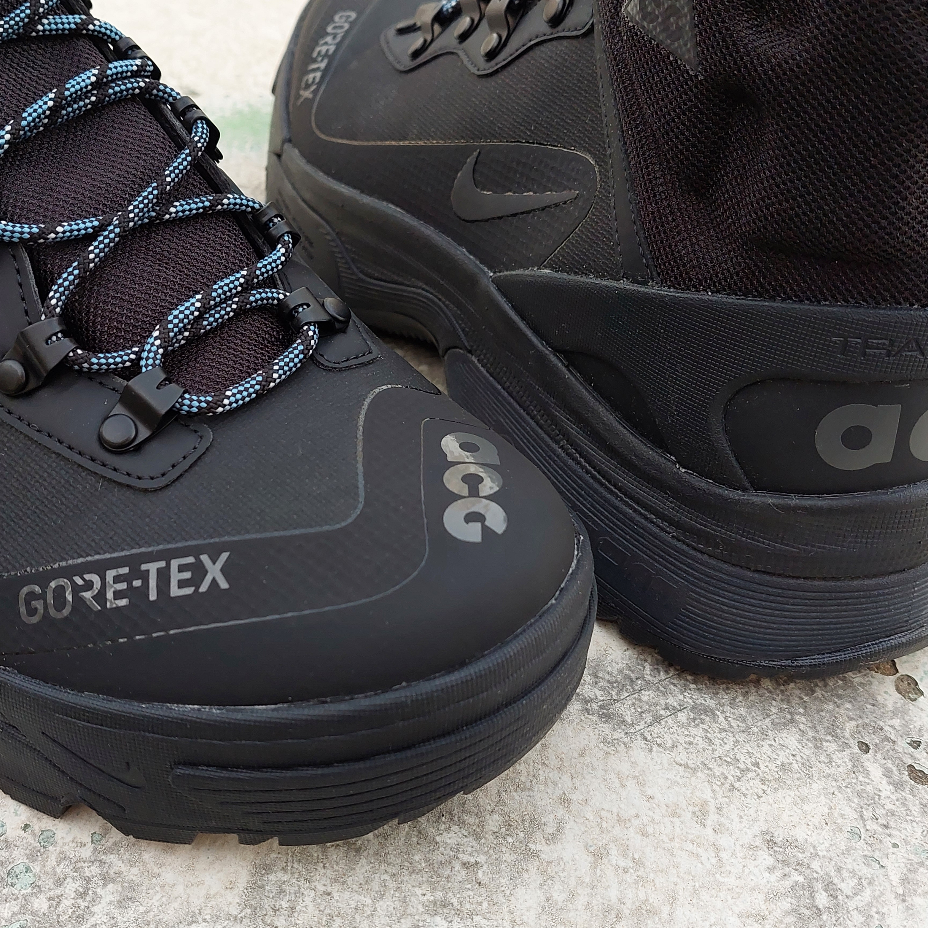 Nike ACG Air Zoom Gaiadome Gore-Tex Black 착용 스타일 - 1