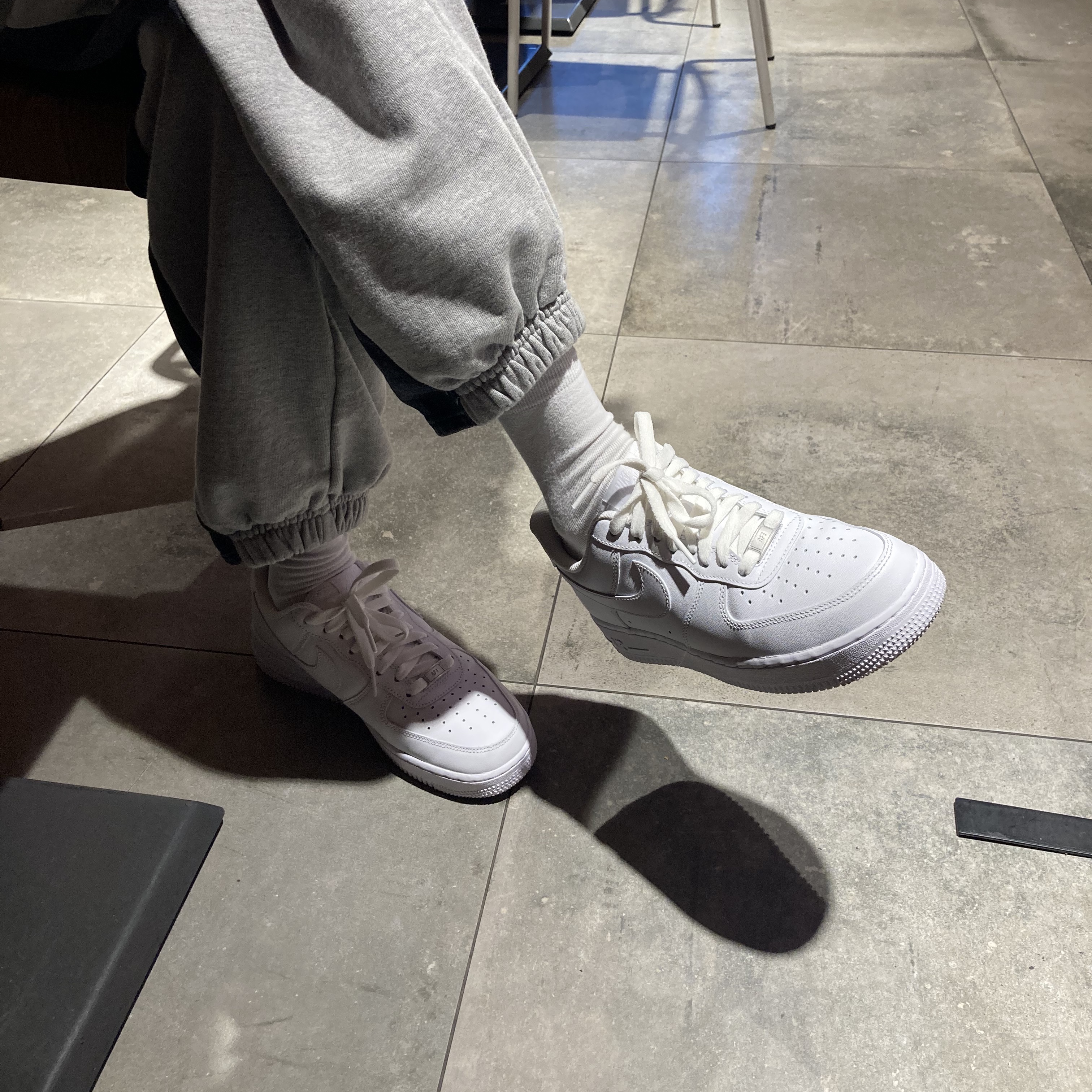 Nike Air Force 1 '07 Low White 착용 스타일