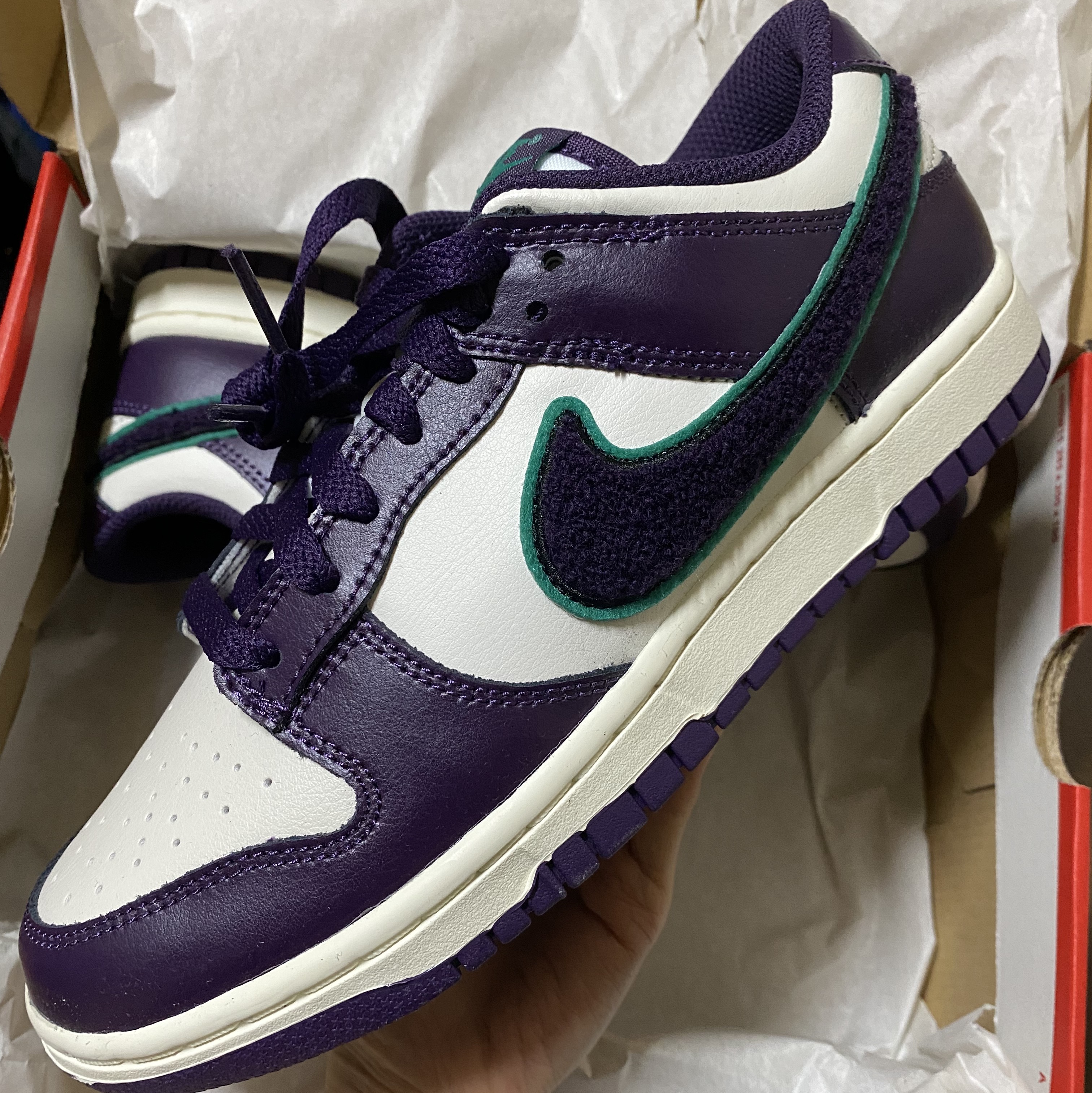 Nike Dunk Low Grand Purple 착용 스타일