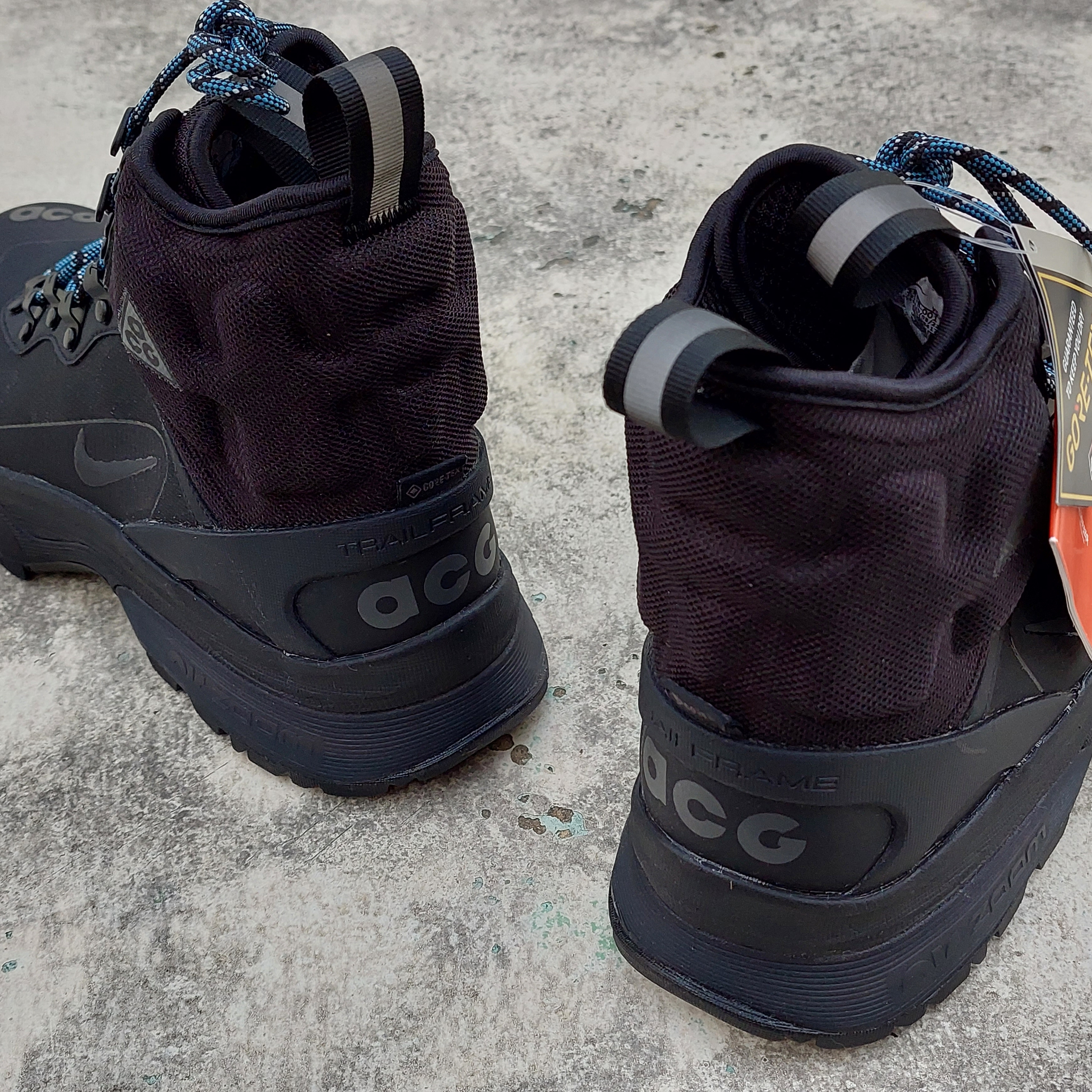 Nike ACG Air Zoom Gaiadome Gore-Tex Black 착용 스타일 - 2