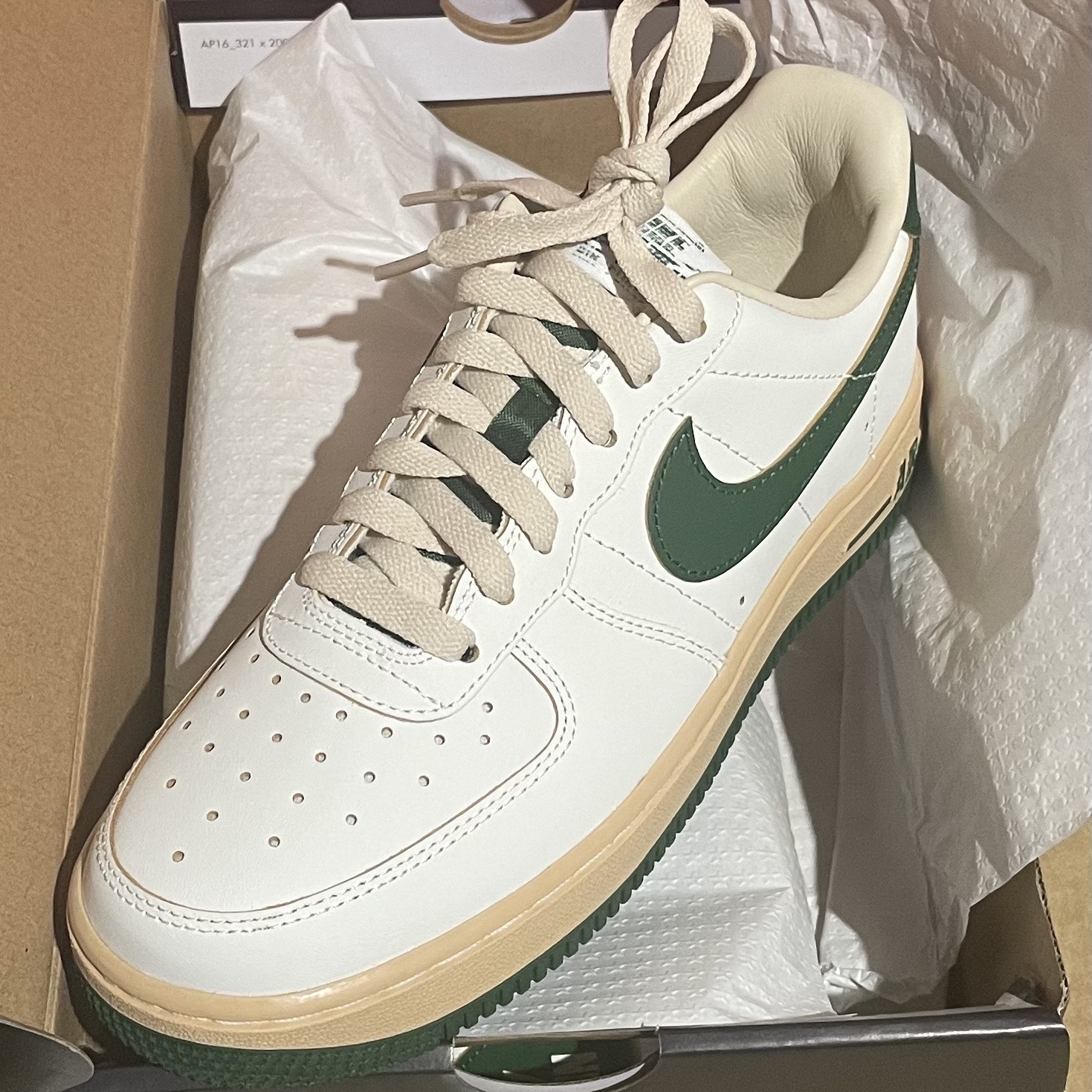 (W) Nike Air Force 1 Low Gorge Green 착용 스타일