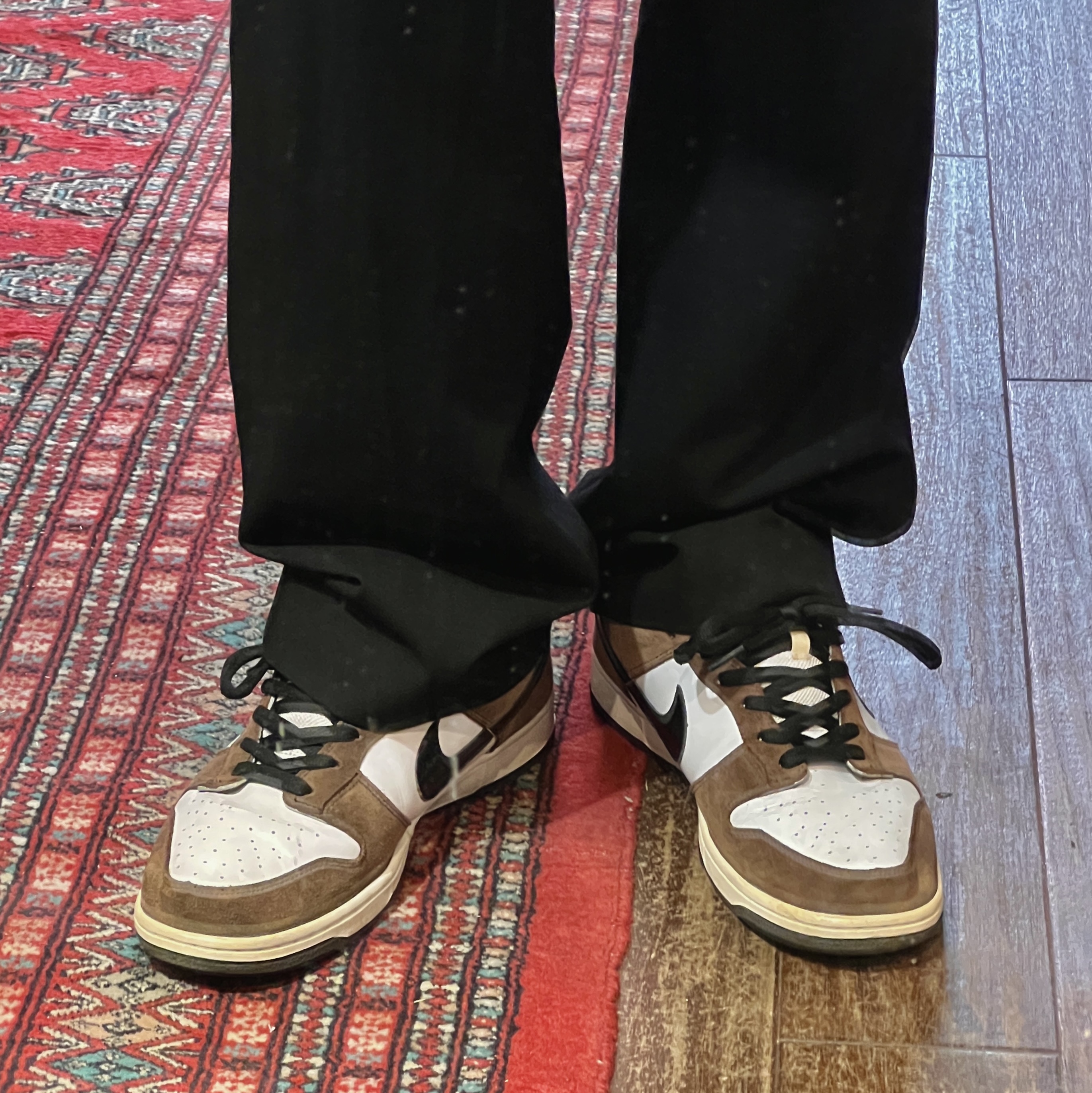 Nike Dunk Low Pro SB Trail, Supreme Gore-Tex 700-Fill Down Parka Black - 22FW 착용 스타일 - 2