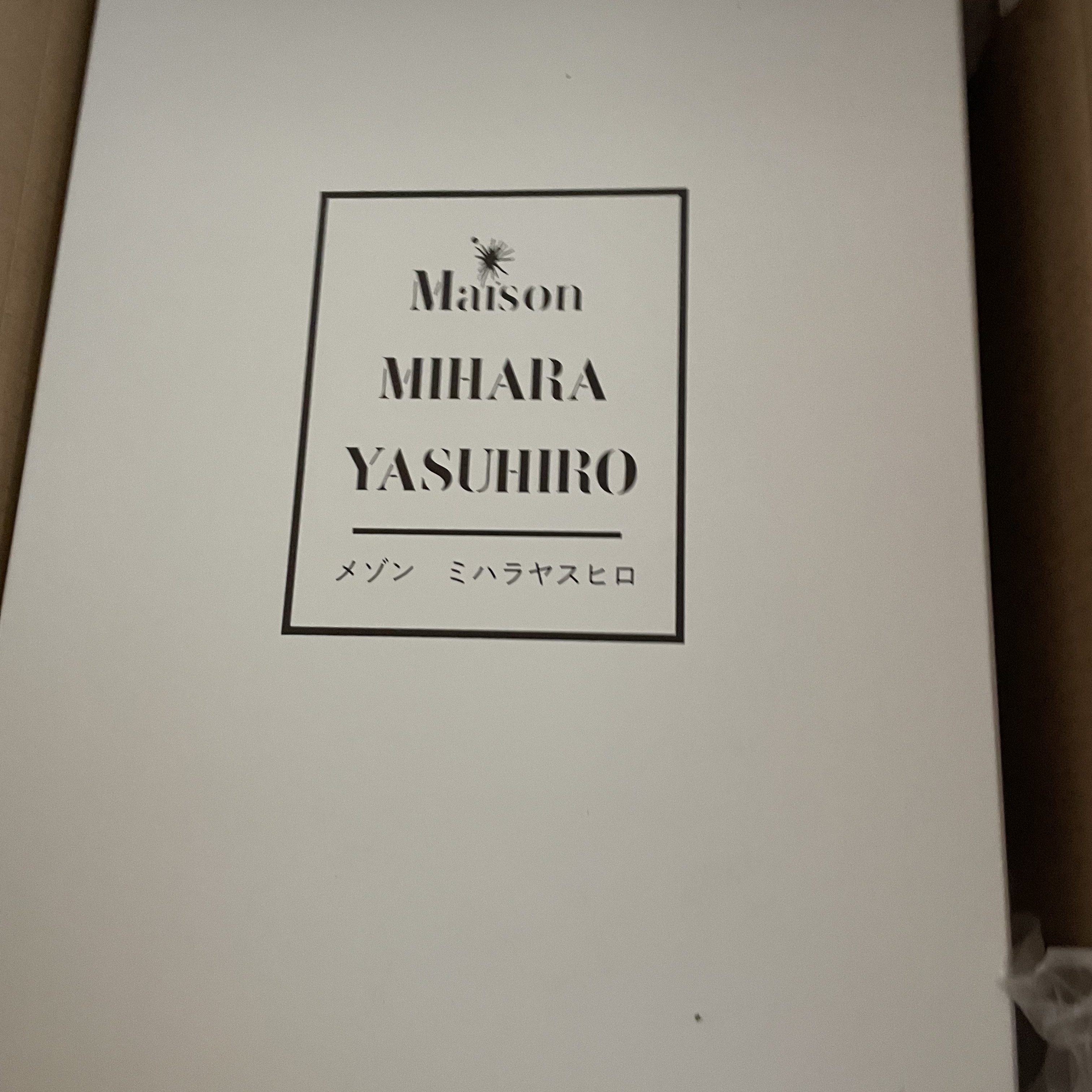 Maison Mihara Yasuhiro Blakey OG Sole Canvas Low-top Sneakers Black White 착용 스타일