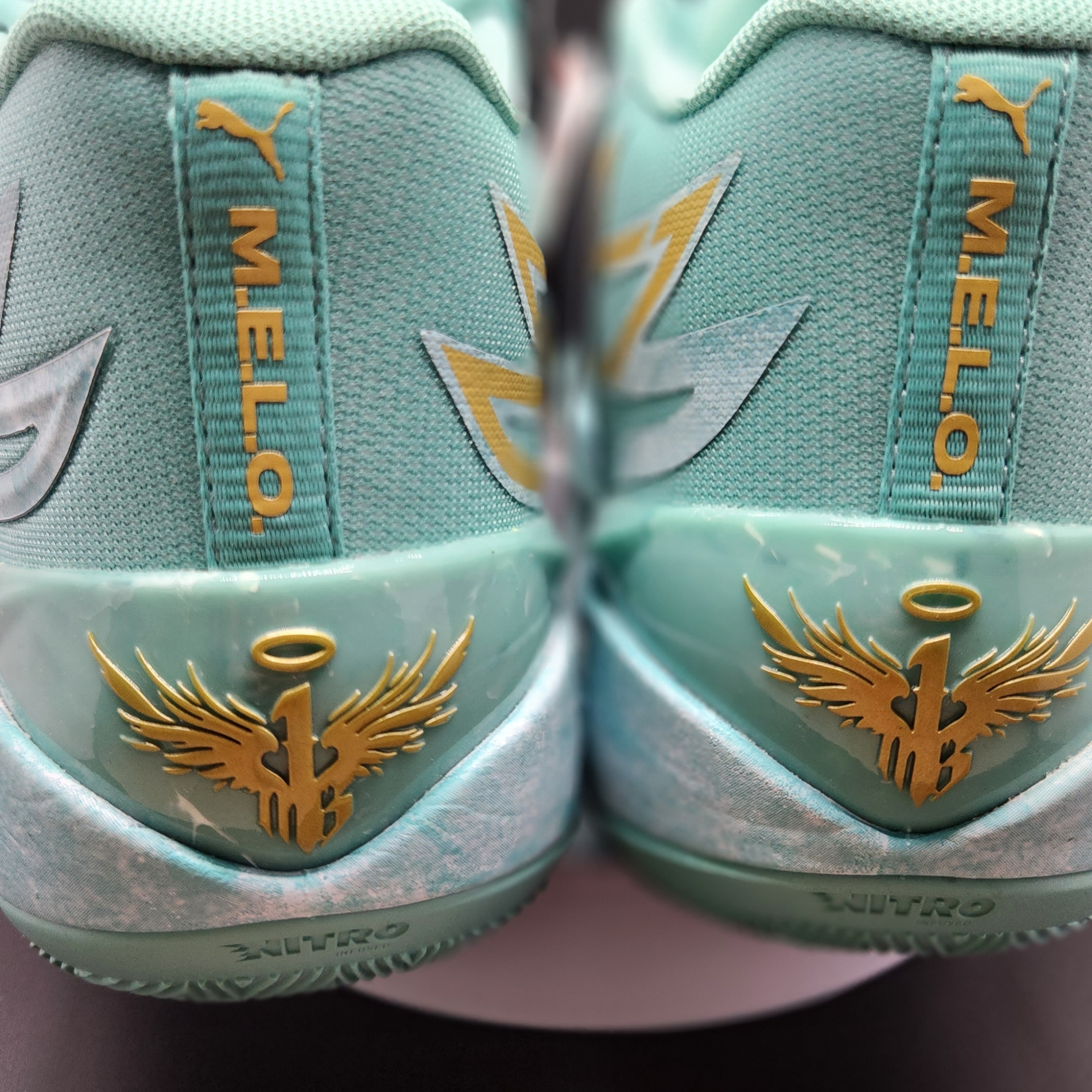 Puma MB.02 Lamelo Ball Lake Green 착용 스타일 - 5