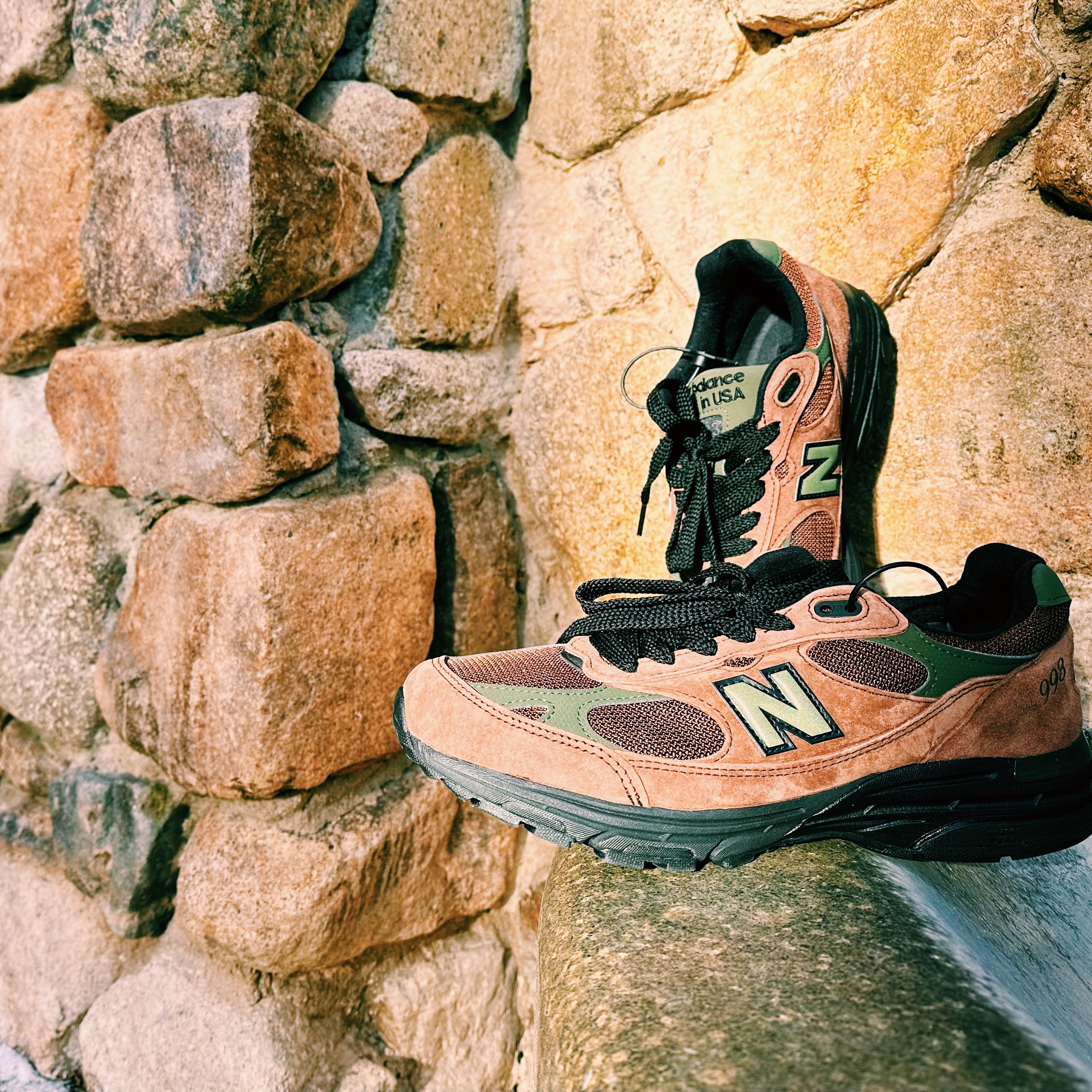 New Balance x Aime Leon Dore 993 Made in USA Brown 착용 스타일