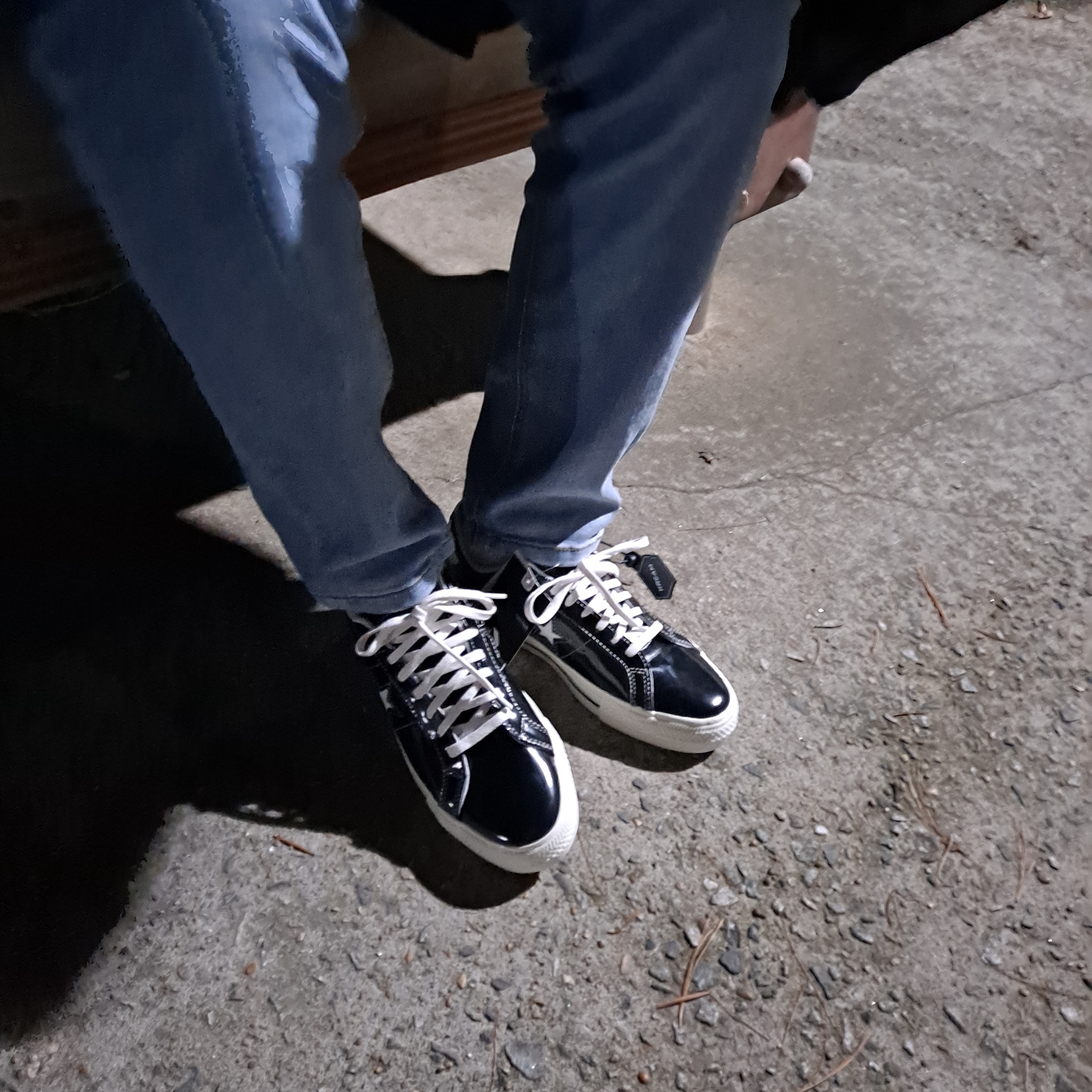 Converse One Star Ox Black 착용 스타일