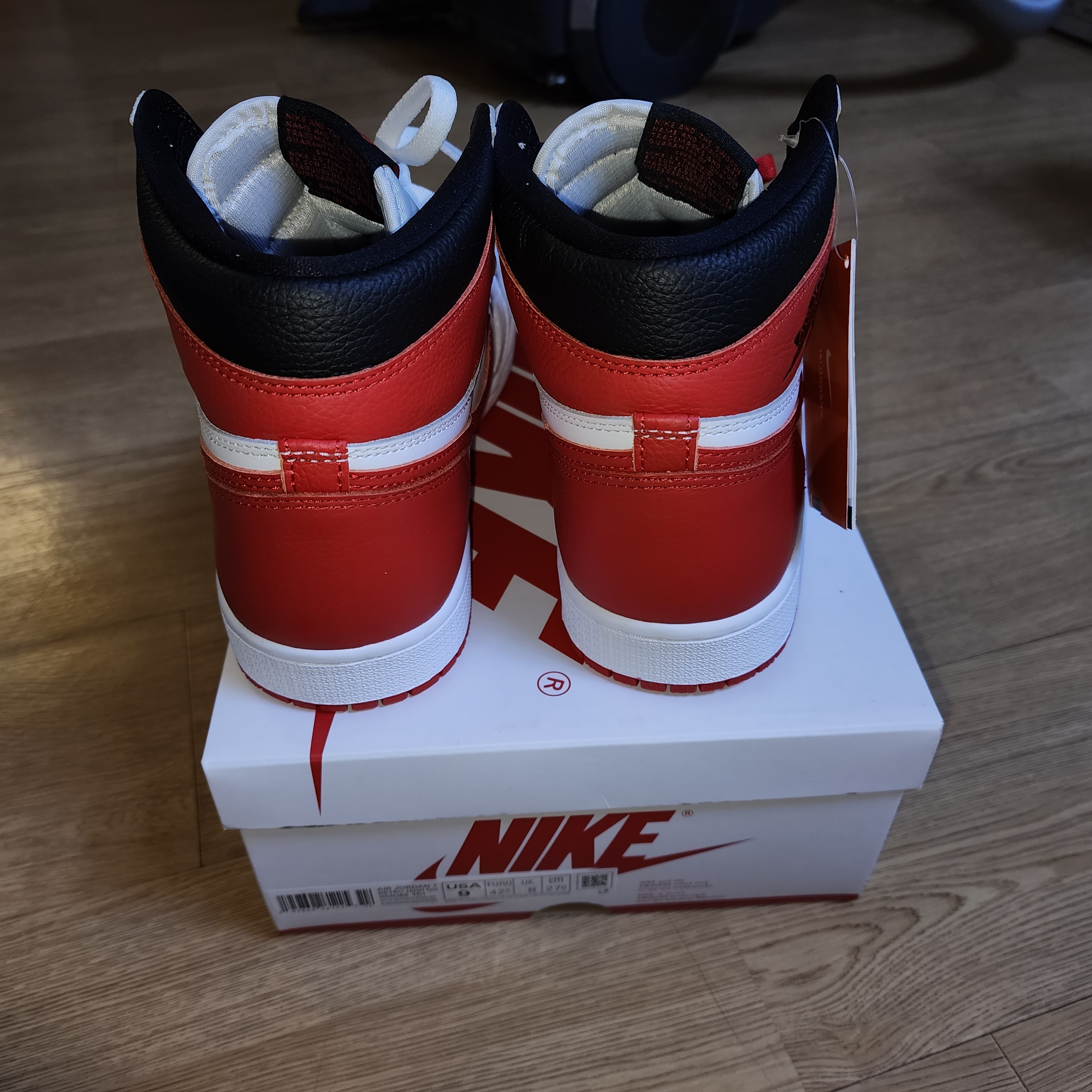 Jordan 1 Retro High OG Heritage 착용 스타일 - 1