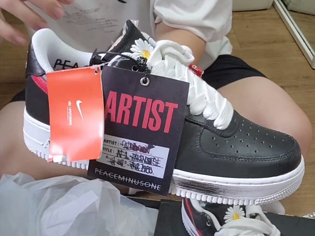 Nike x Peaceminusone Air Force 1 Low Para-Noise - Korea Exclusive 착용 스타일 - 2