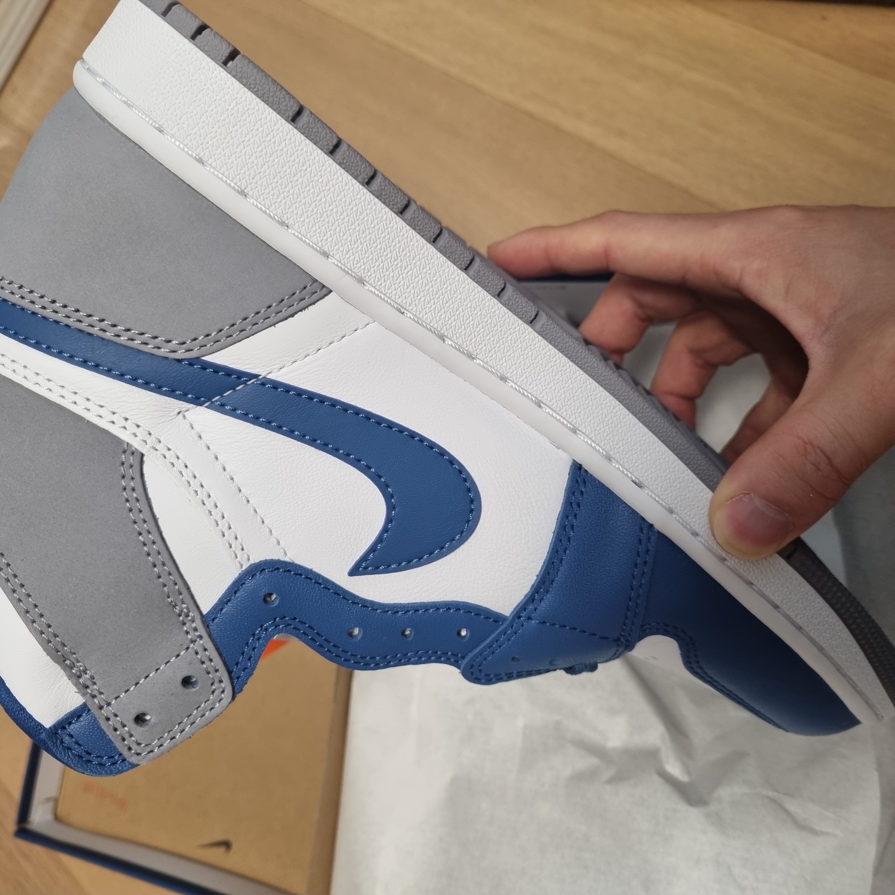 Jordan 1 Retro High OG True Blue 착용 스타일