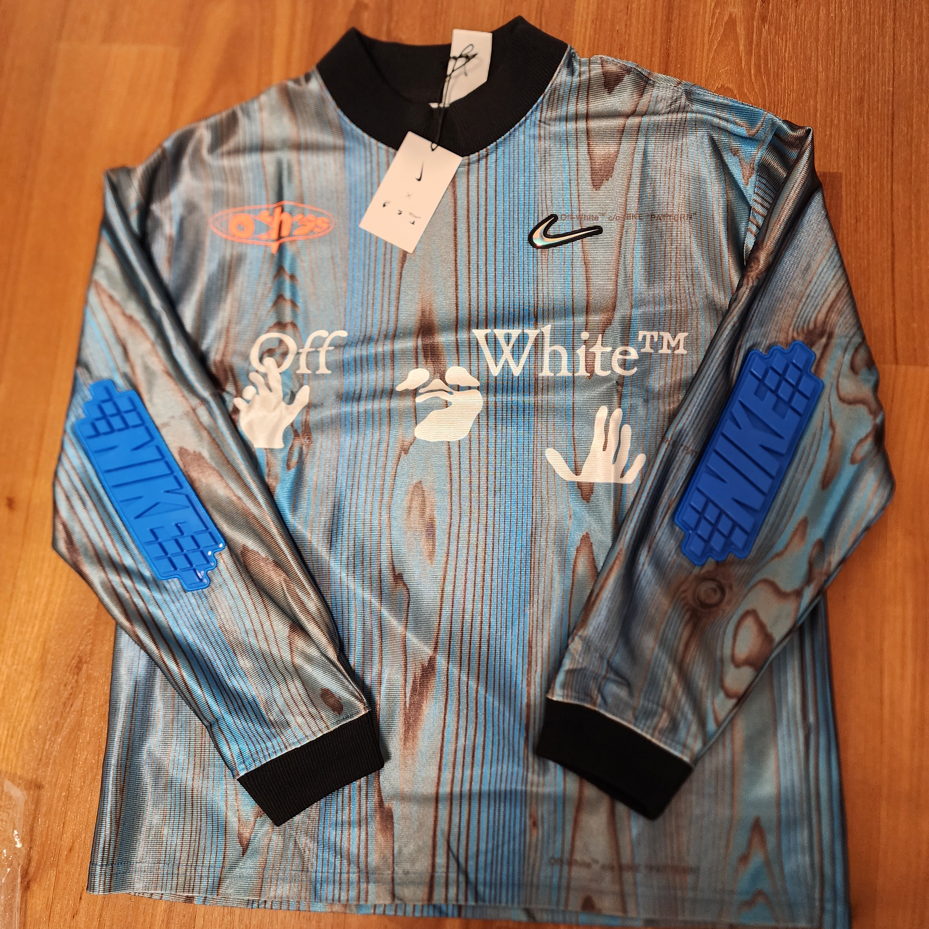 Nike x Off-White NRG Jersey Imperial Blue - Asia 착용 스타일 - 1