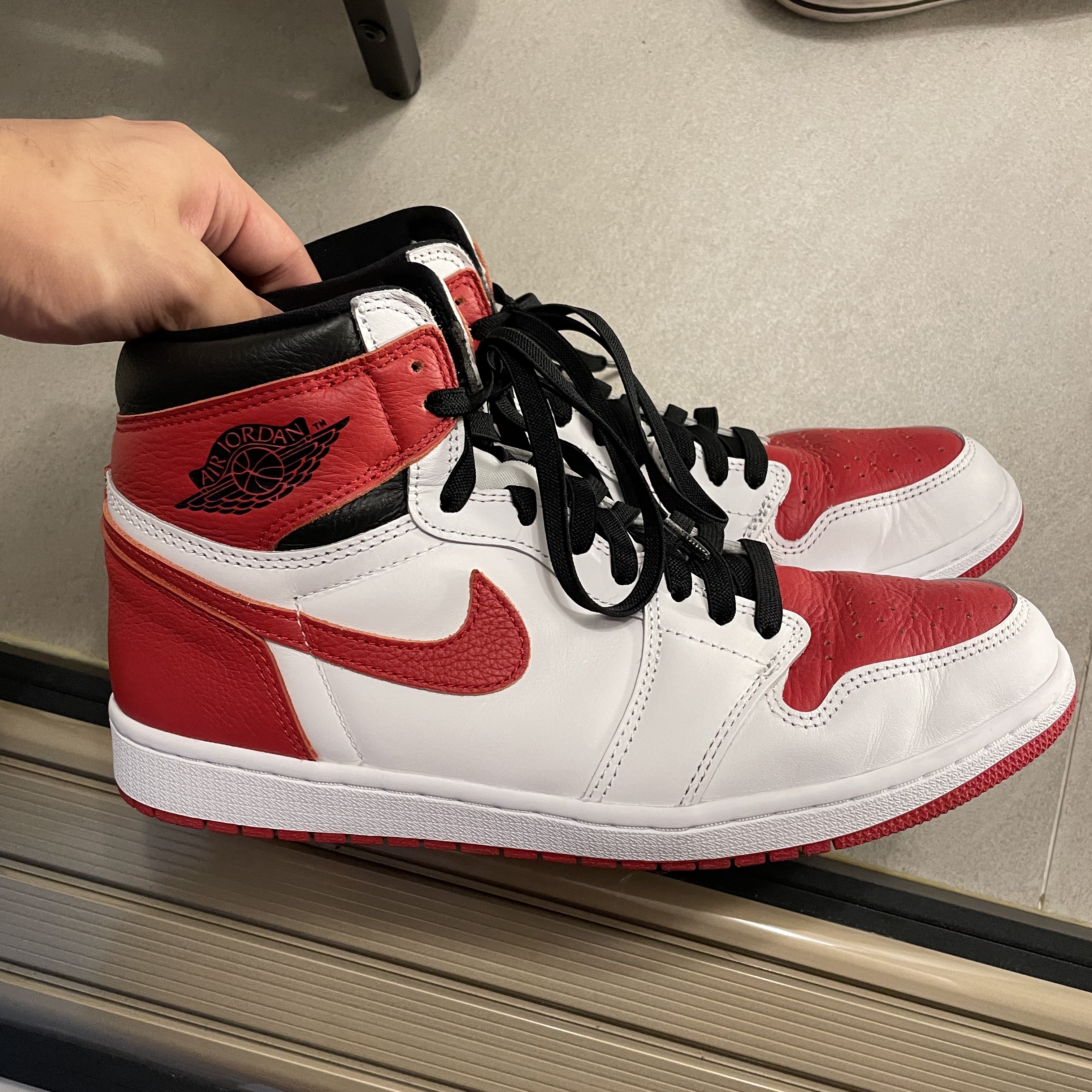 Jordan 1 Retro High OG Heritage 착용 스타일 - 1