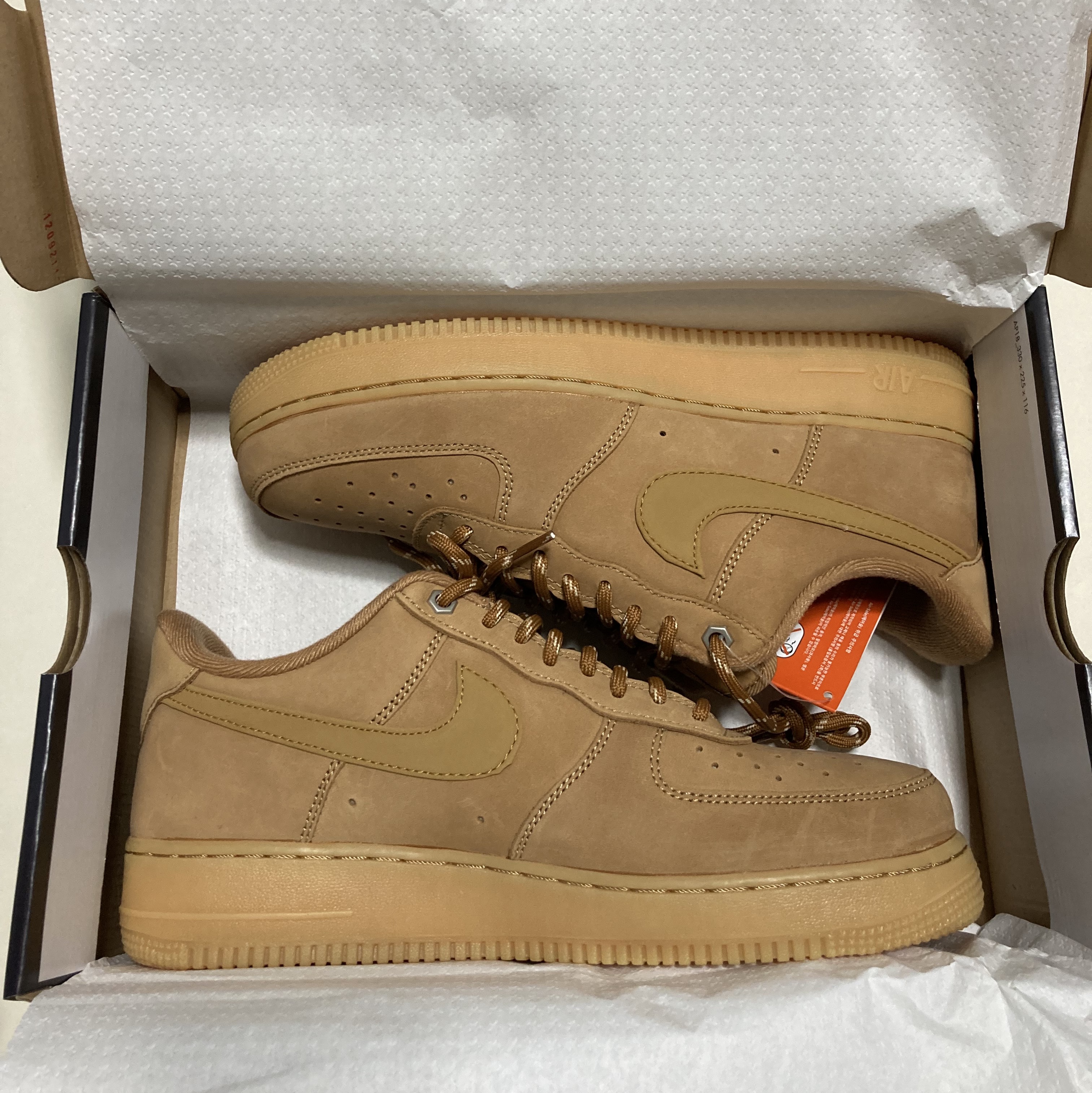 Nike Air Force 1 '07 WB Flax 착용 스타일 - 3
