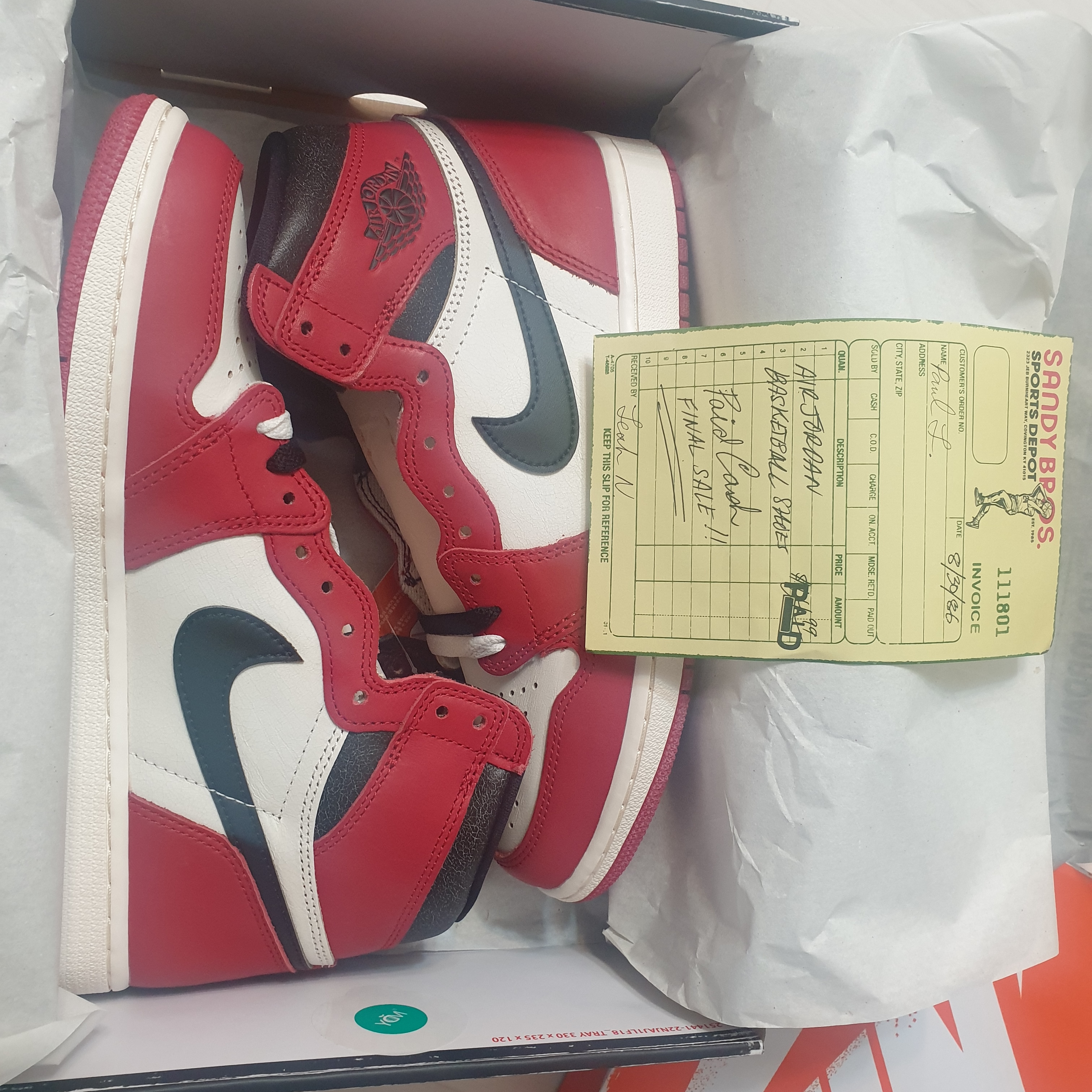 Jordan 1 Retro High OG Chicago 2022 착용 스타일