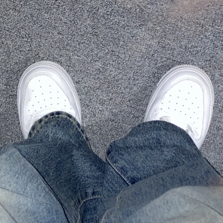 Nike Air Force 1 '07 Low White, (W) Nike Air Force 1 '07 Low White 착용 스타일