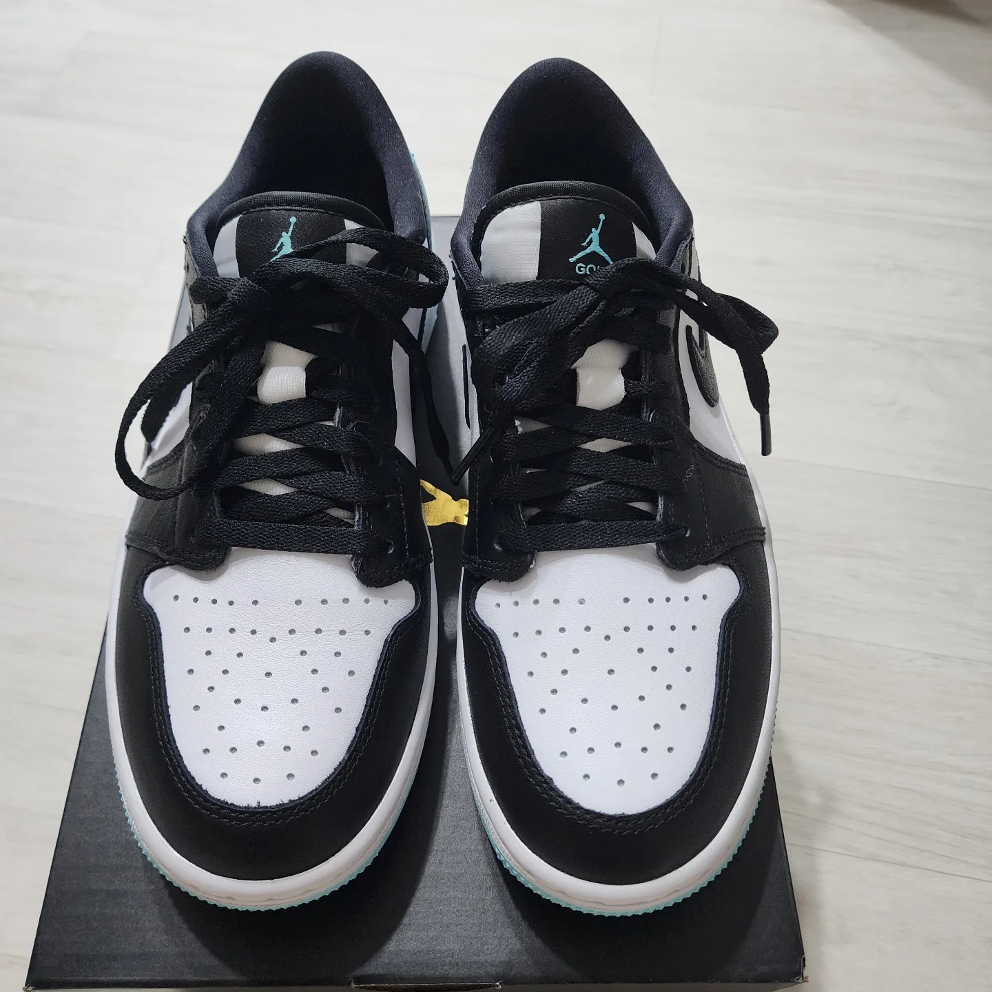 Jordan 1 Low Golf Copa 착용 스타일 - 2