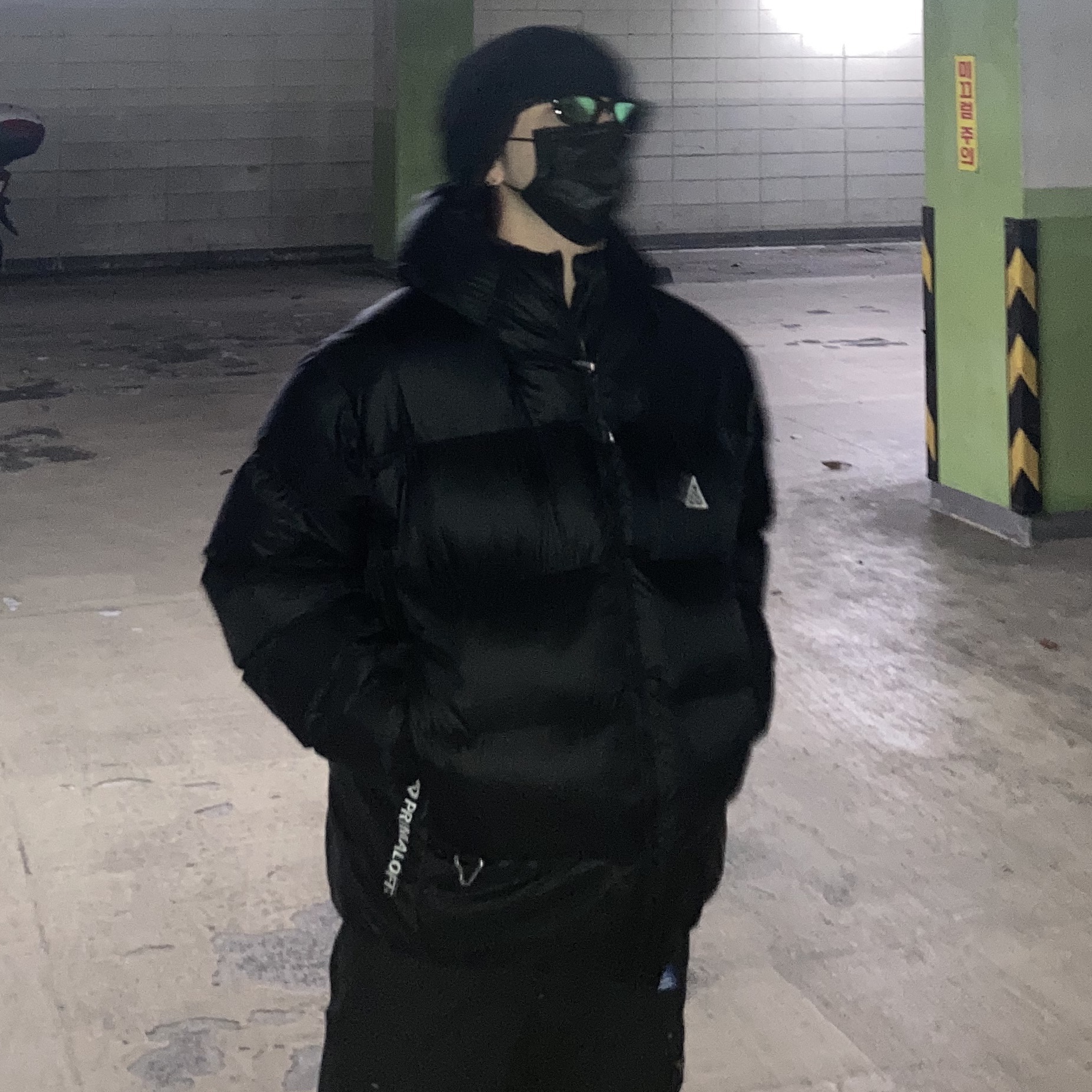 Nike ACG Therma-Fit ADV Lunar Lake Puffer Jacket Black - Asia 착용 스타일