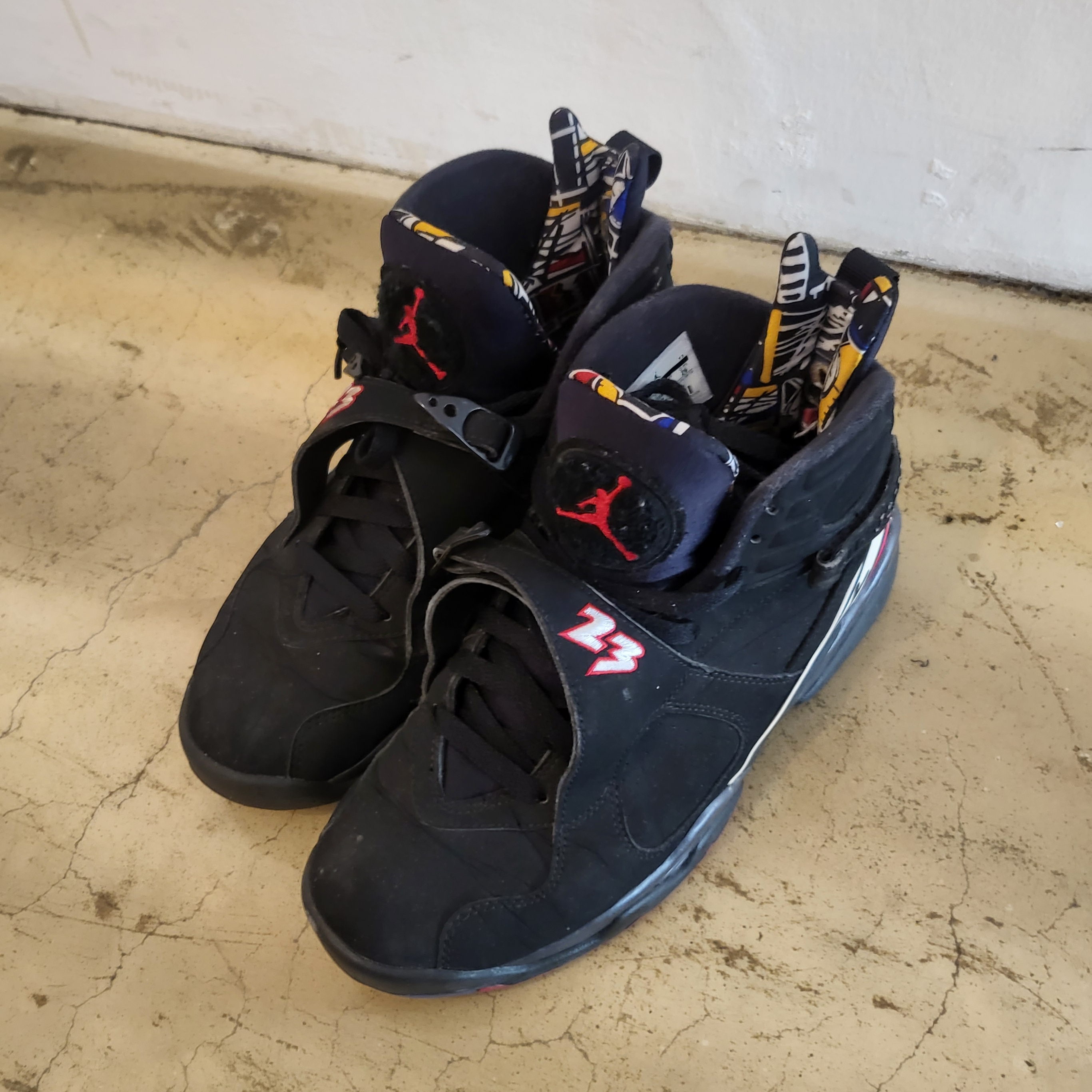 Jordan 8 Retro Playoffs 2013 착용 스타일