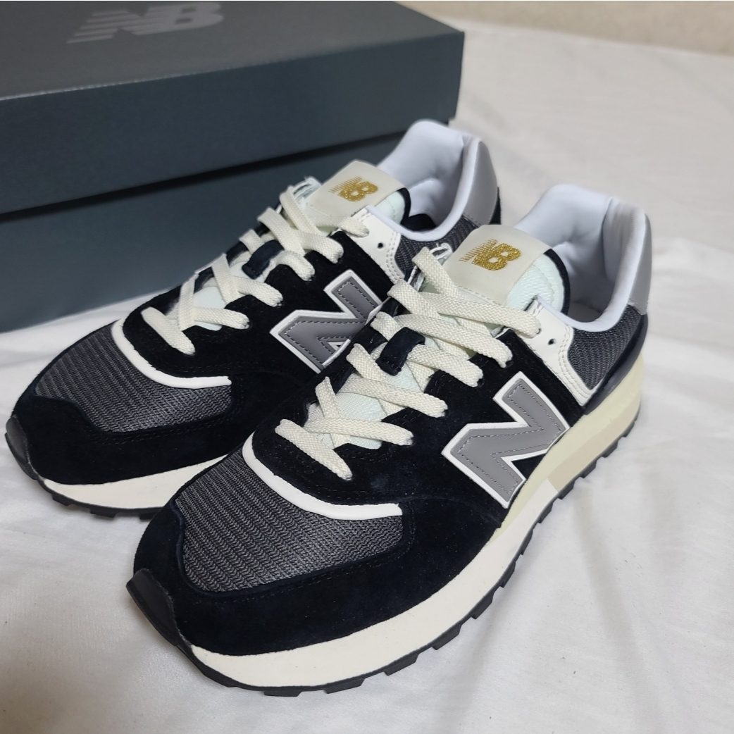 New Balance 574 Legacy Black 착용 스타일