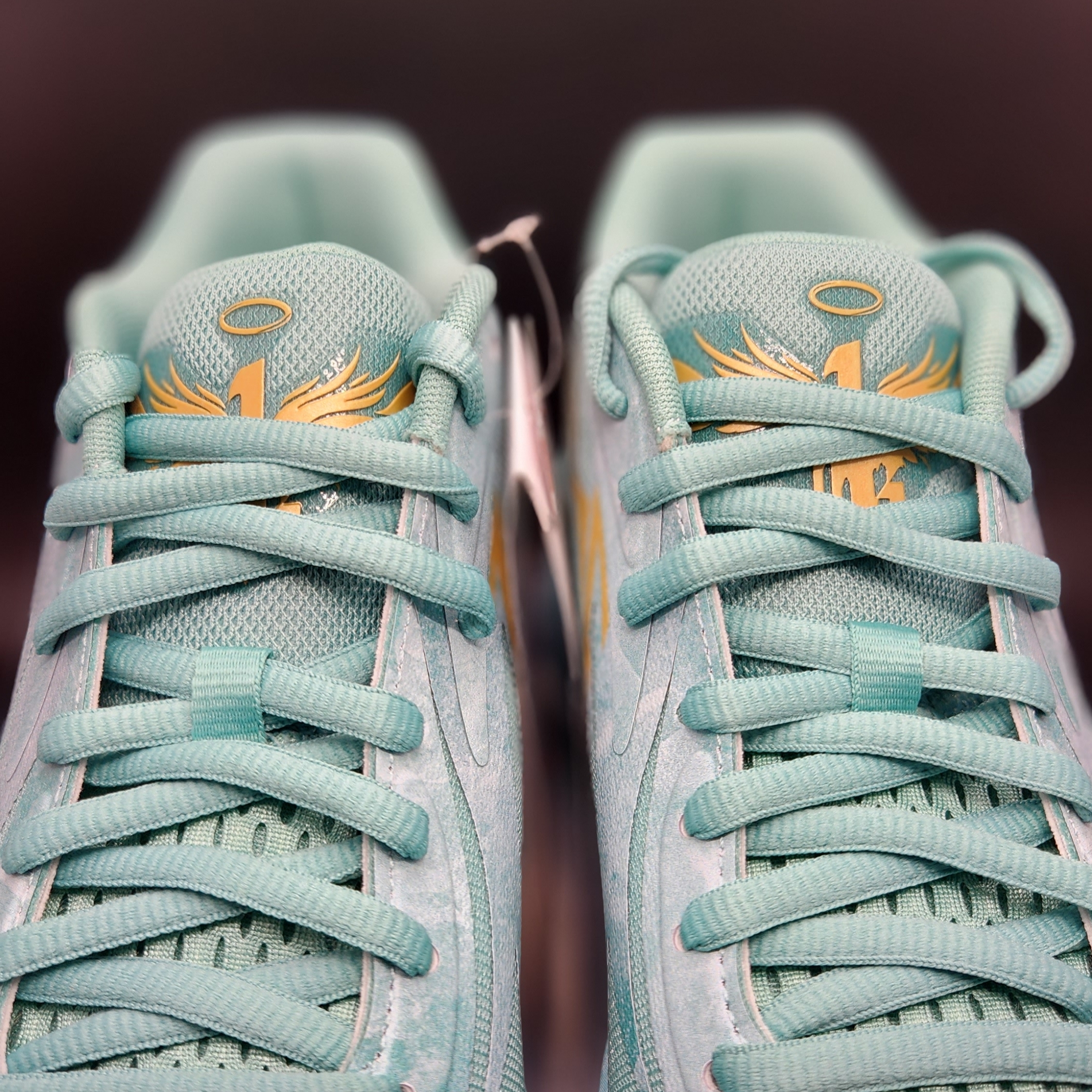Puma MB.02 Lamelo Ball Lake Green 착용 스타일 - 4