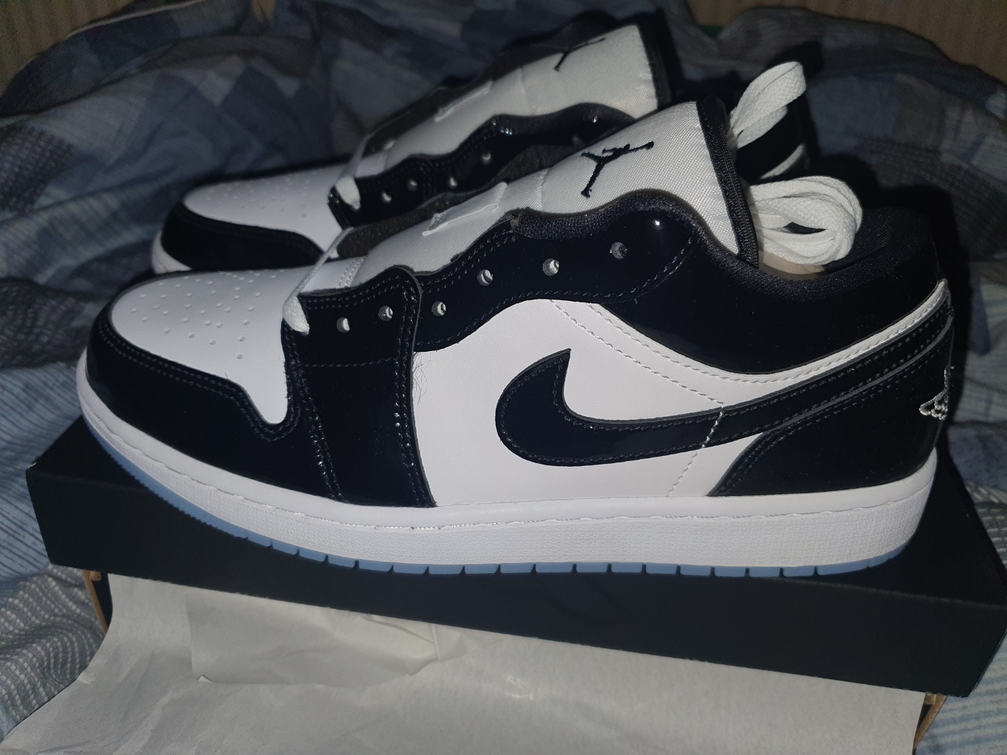 Jordan 1 Low SE Concord 착용 스타일