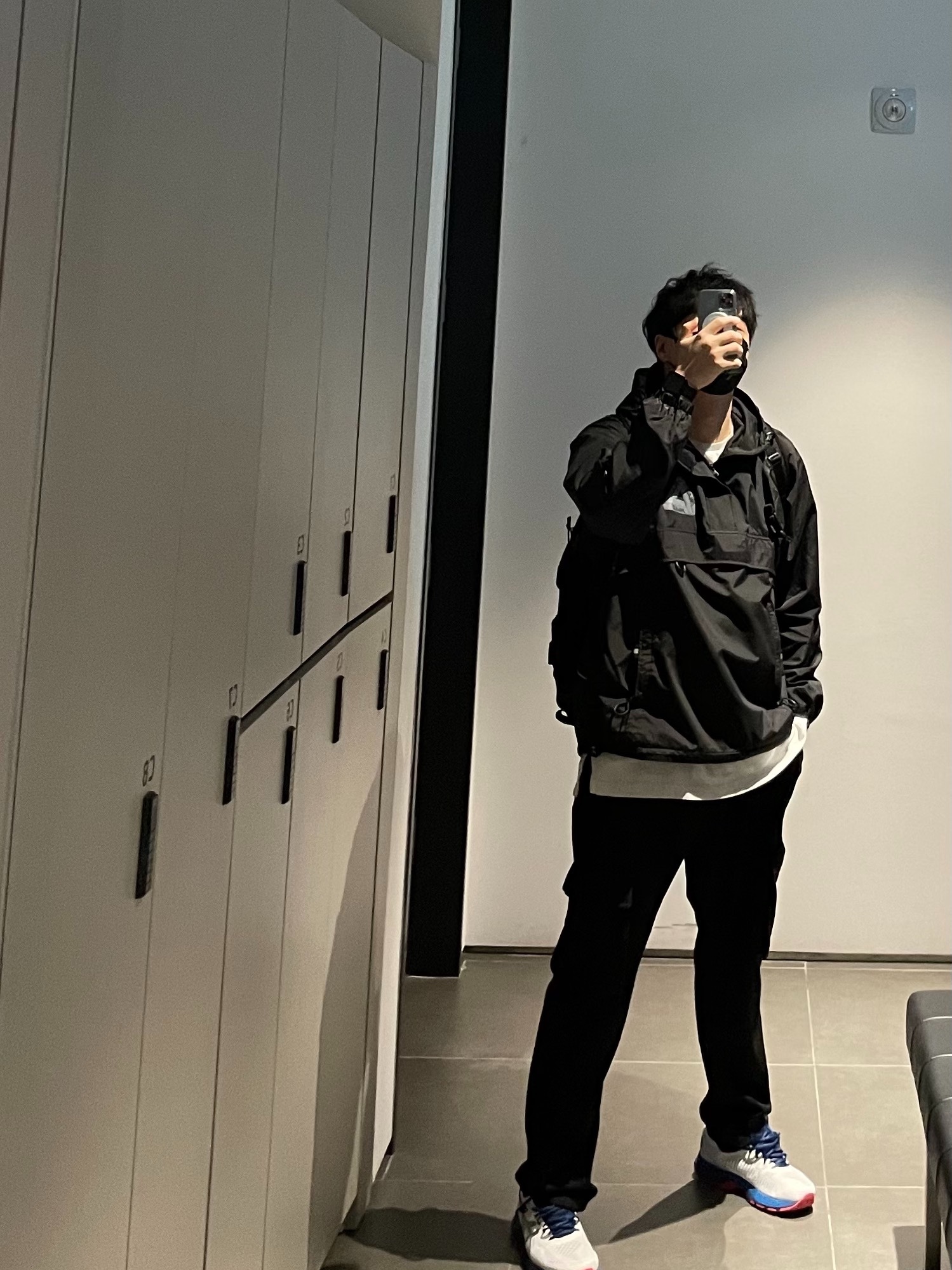 Palace Utility Jacket Black - 21FW 착용 스타일
