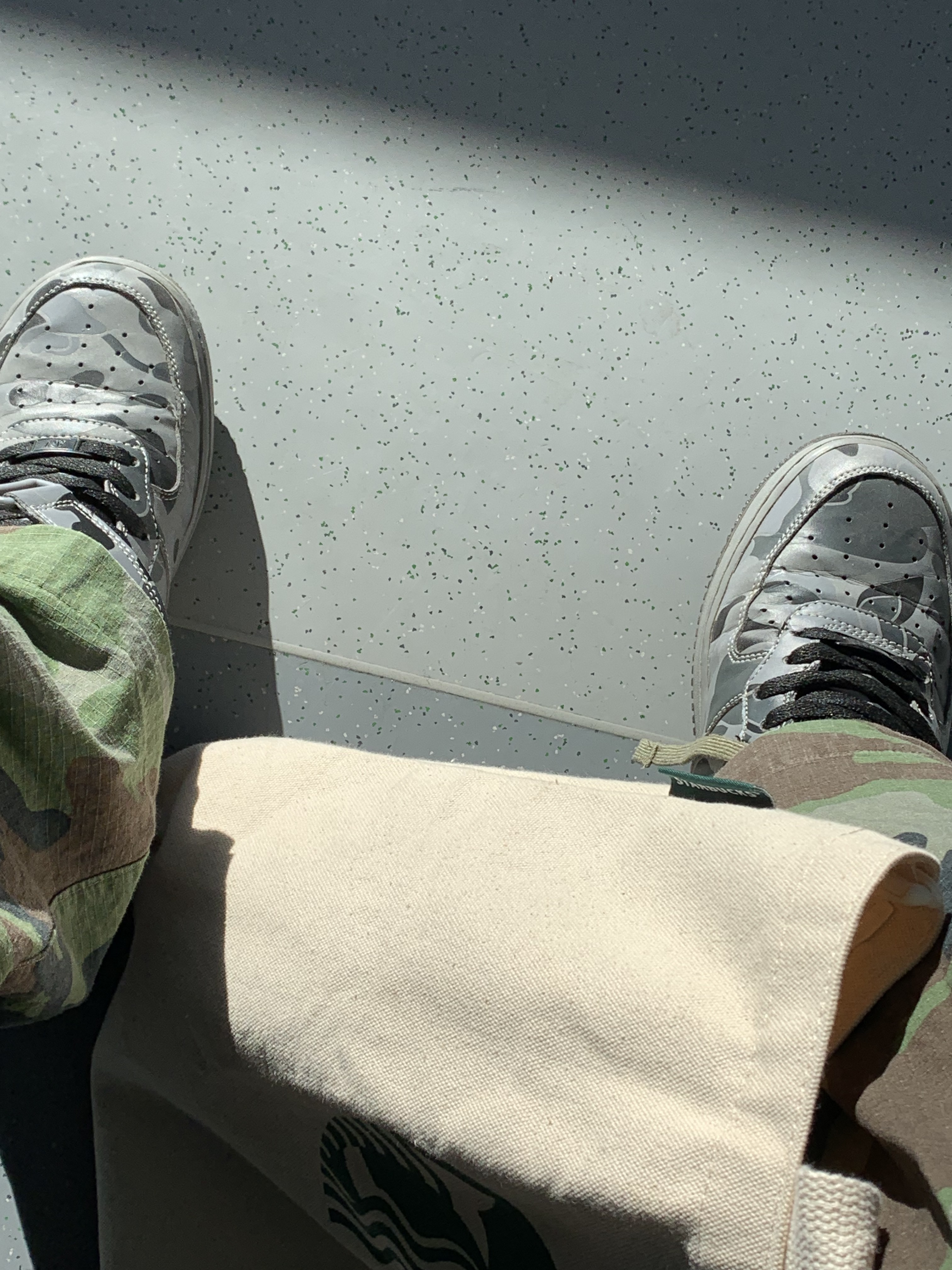 Nike Air Force 1 Low Reflective Duck Camo, Nike Air Force 1 Low Reflective Desert Camo 착용 스타일