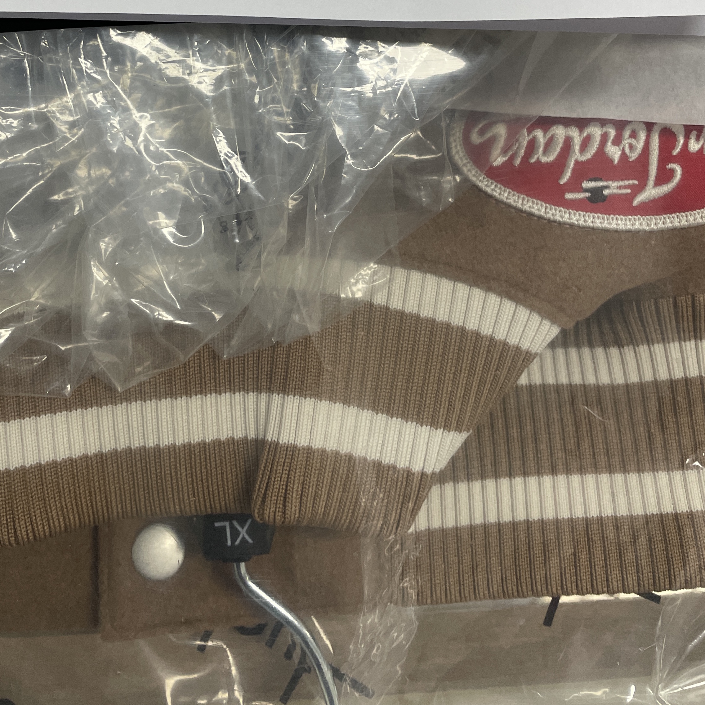 Jordan x Travis Scott Varsity Jacket Antique Brown - US/EU 착용 스타일