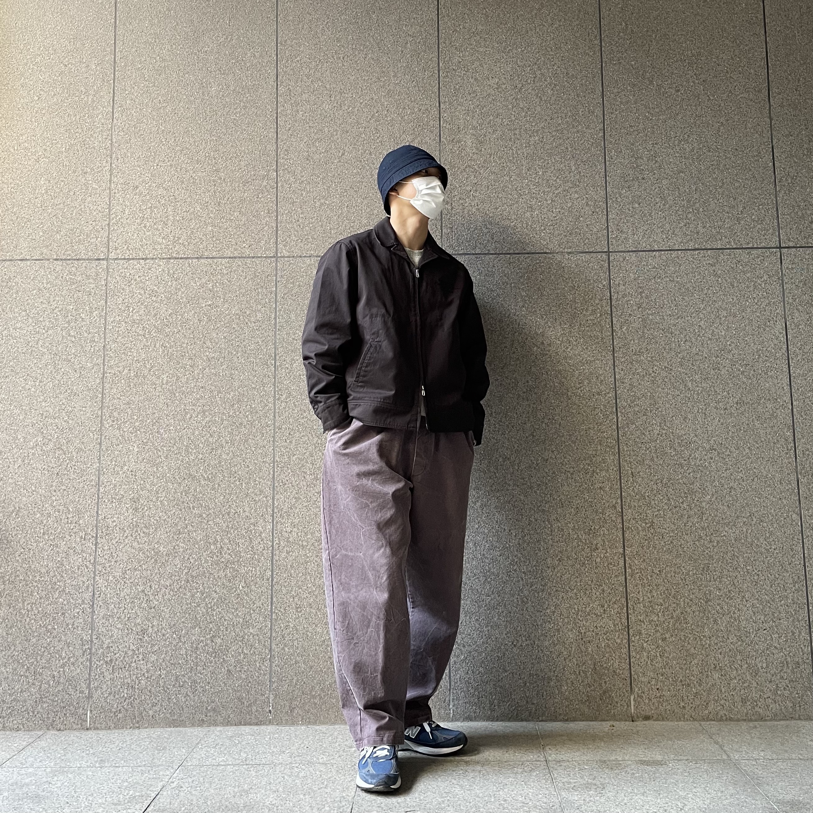 New Balance 993 Made in USA Vintage Indigo - D Standard 착용 스타일