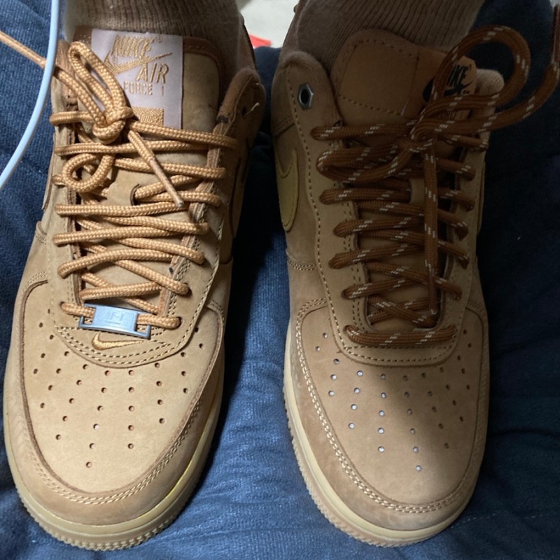 Nike Air Force 1 '07 WB Flax, Nike x Supreme Air Force 1 Low Flax 착용 스타일 - 1