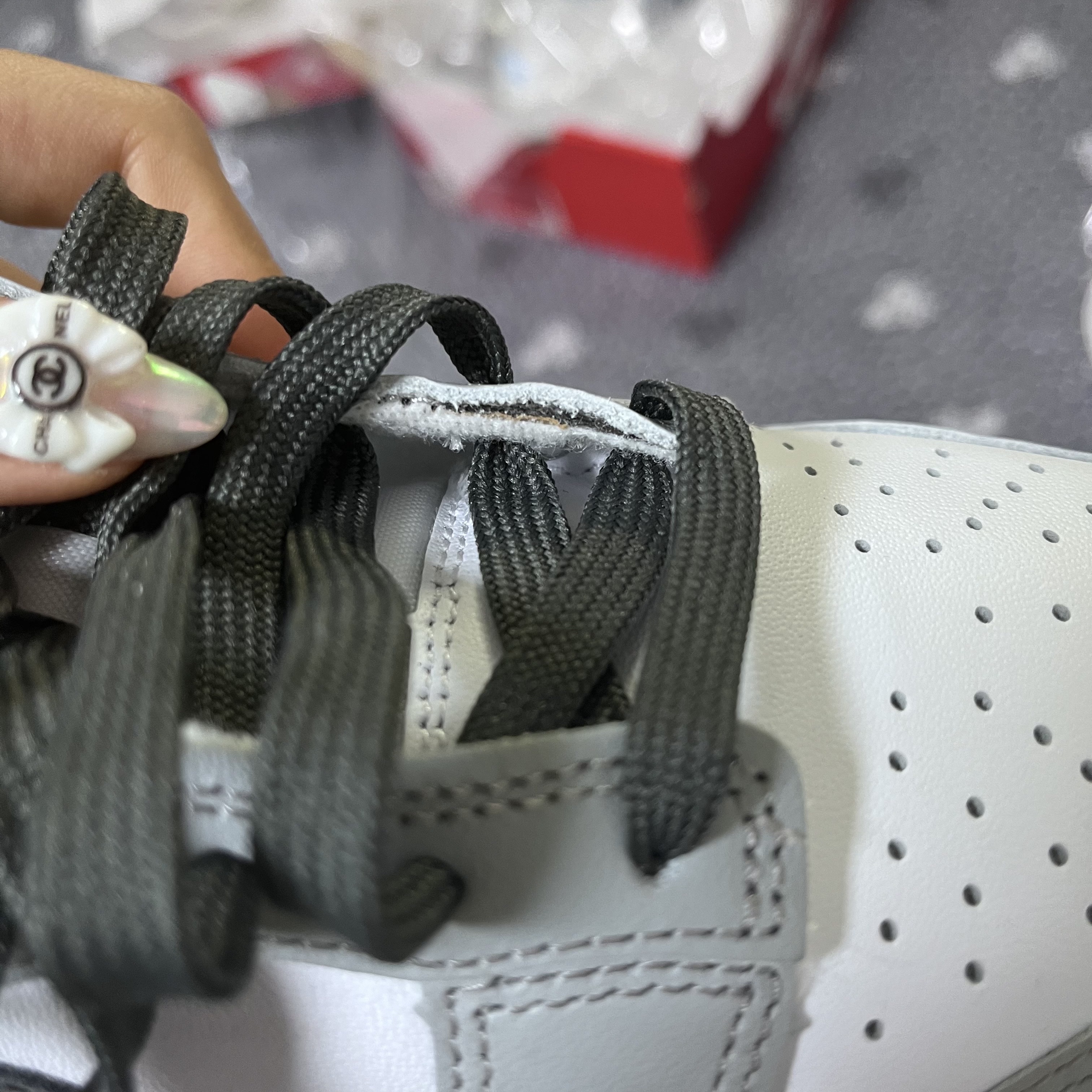 (W) Nike Dunk Low Light Smoke Grey 착용 스타일