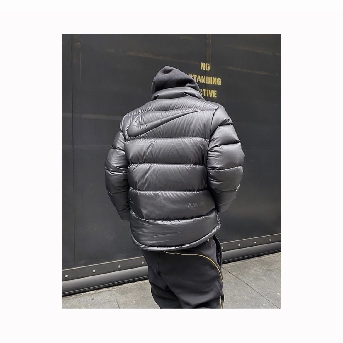 Nike x Drake Nocta Puffer Jacket Black - US/EU 착용 스타일 - 2