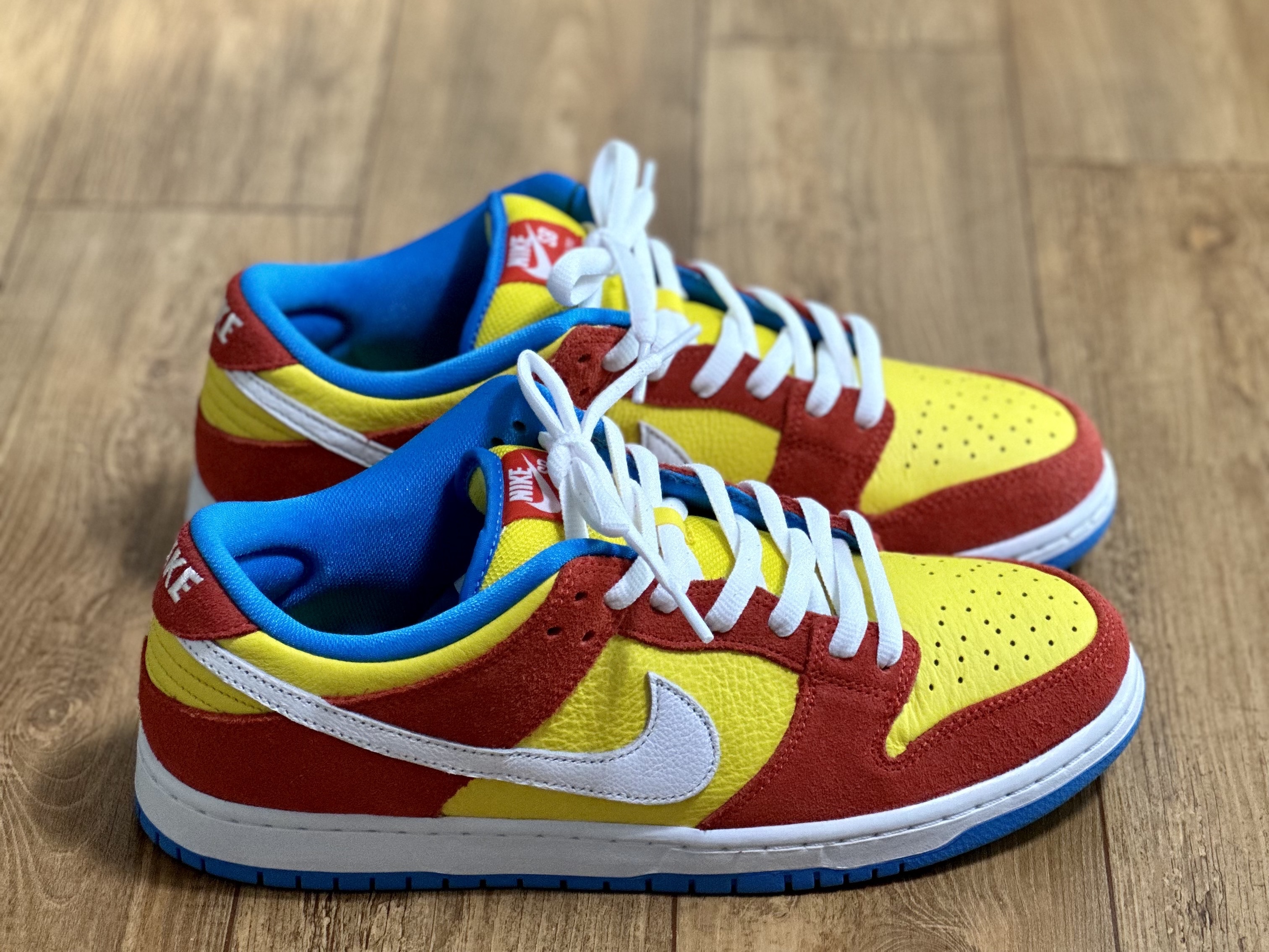 Nike SB Dunk Low Pro Habanero Red 착용 스타일